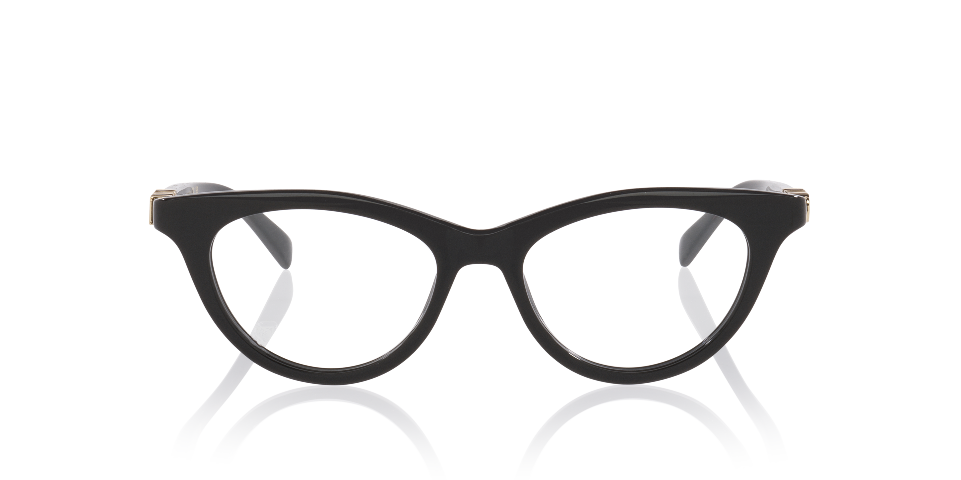 Gg2034O Zwart AcetaatEyeglass Frames van B24, Vooraanzicht