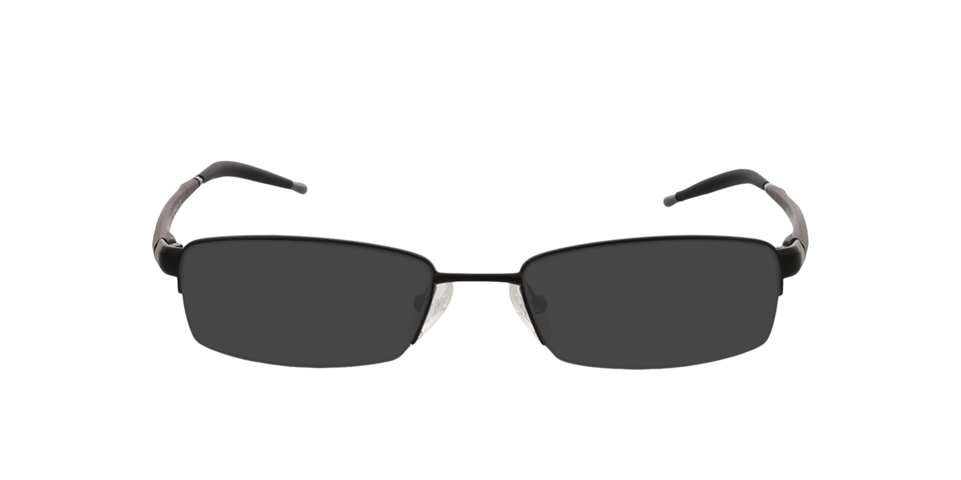 Brasilia Zwart  &  bruin grijs MetaalEyeglass Frames van B24, met getinte lenzen
