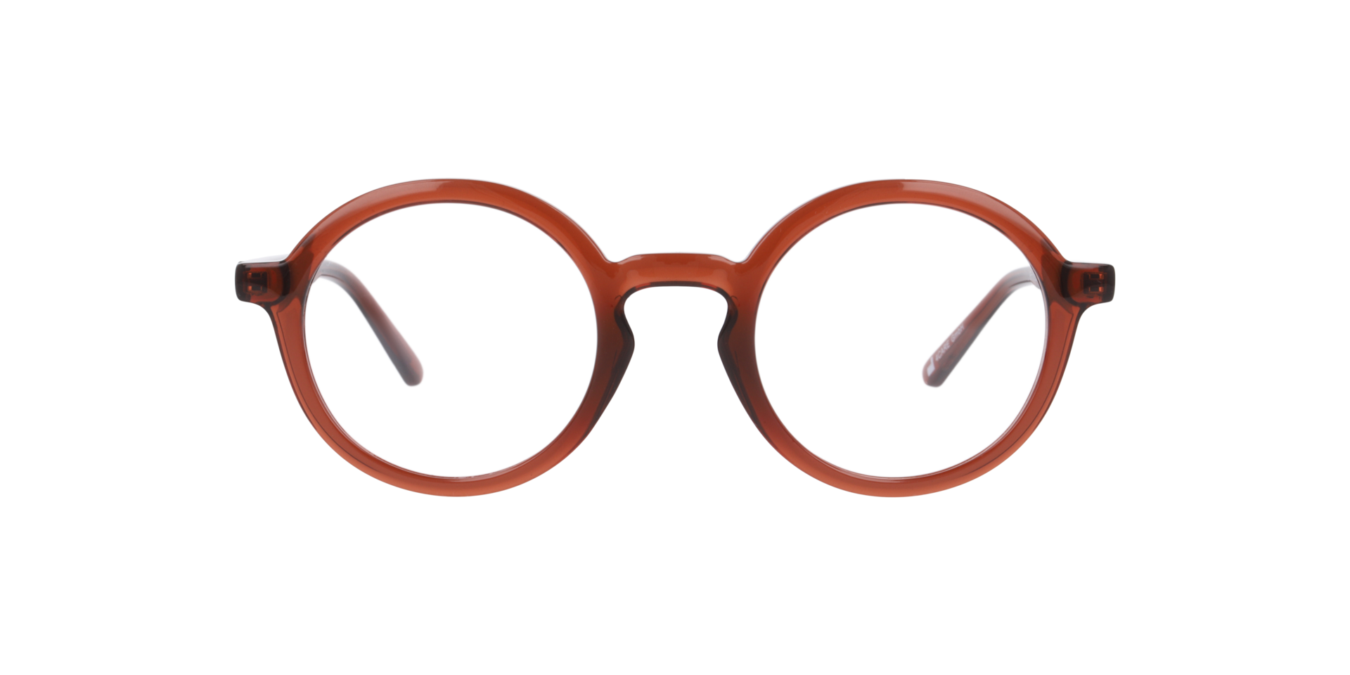 Lynn Kristalrood KunststofEyeglass Frames van B24, Vooraanzicht