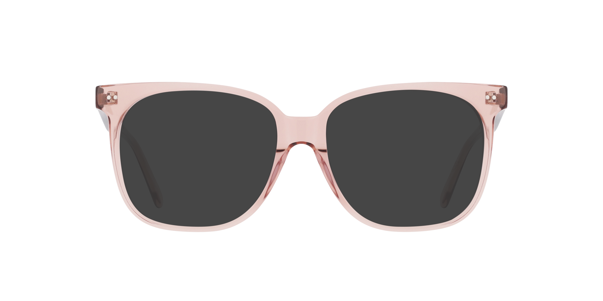 Big Mama Crystal Rosewood AcetaatEyeglass Frames van B24, met getinte lenzen