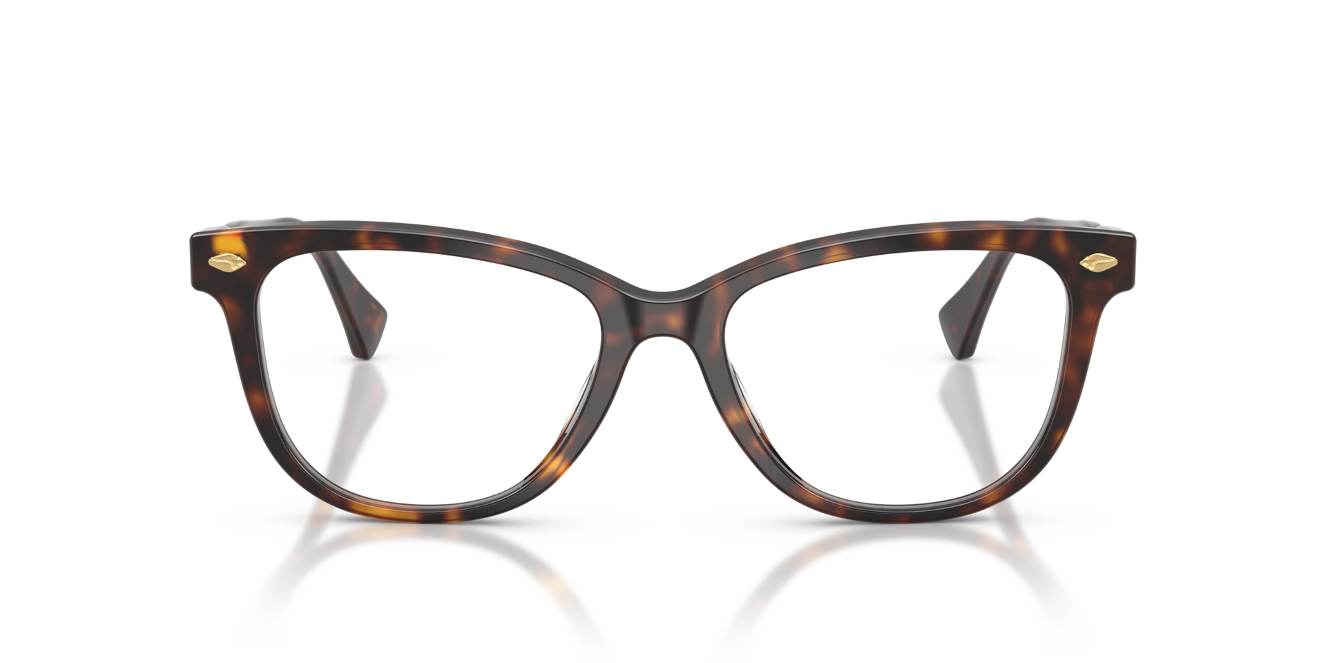 RA7189U Glänzendes Dunkelhavana AcetatEyeglass Frames von B24, Vorderansicht