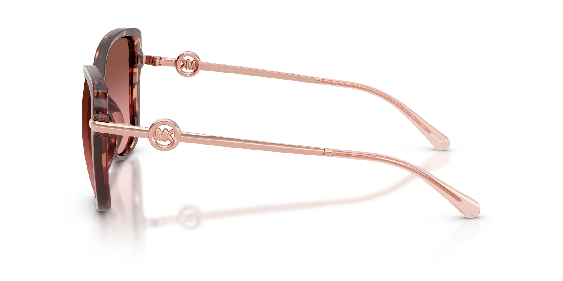MK2290U Roze tortoise KunststofSunglass Frames van B24, Zijaanzicht