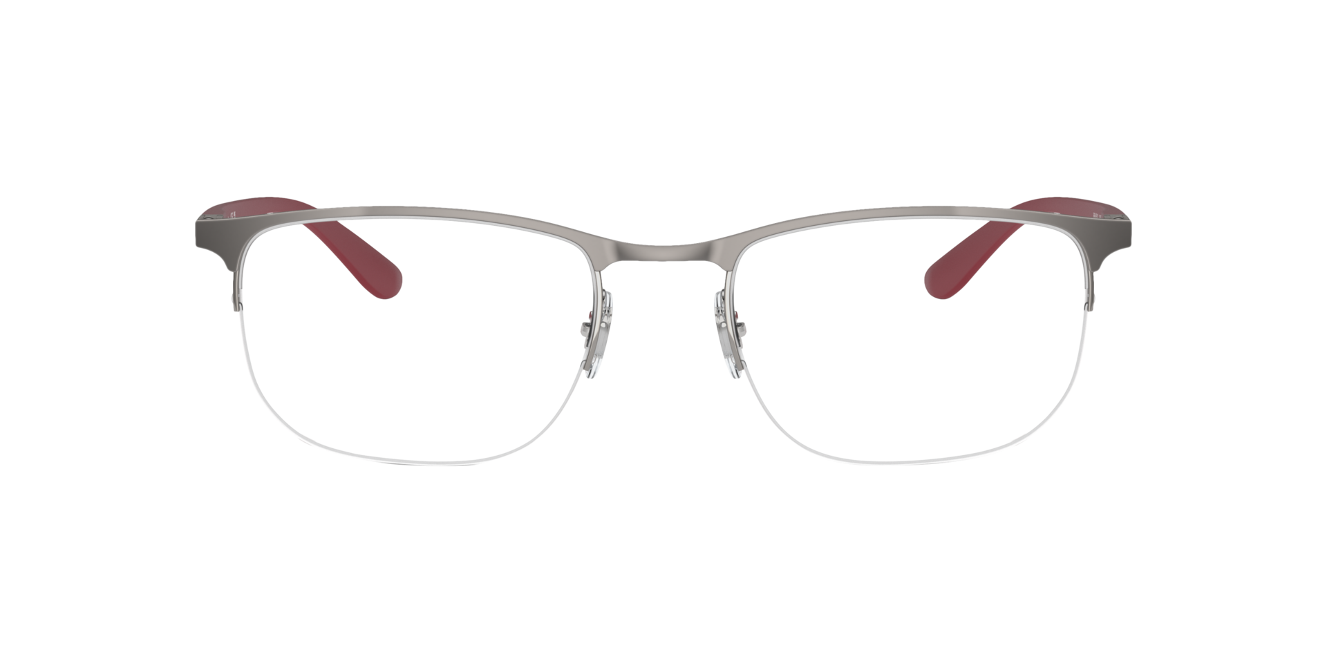 RB6513 Gunmetal MetallEyeglass Frames von B24, Vorderansicht
