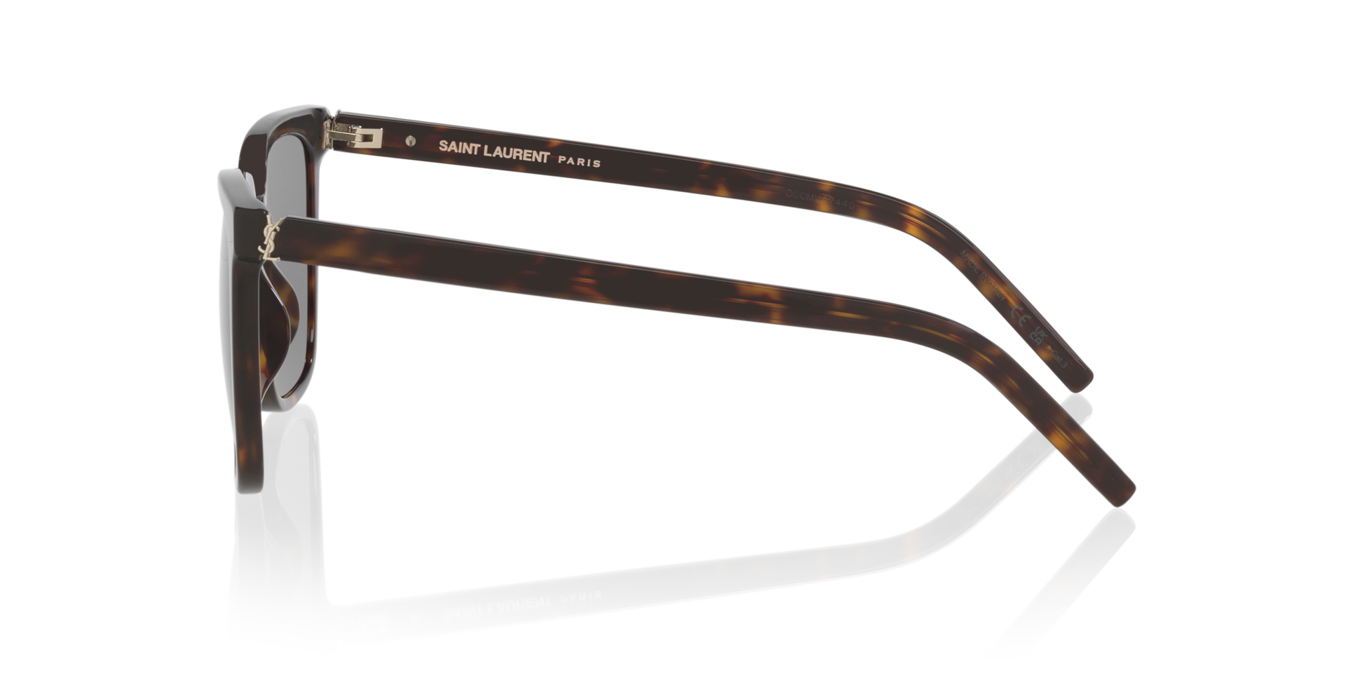 SL M146 Tortoise AcetaatSunglass Frames van B24, Zijaanzicht