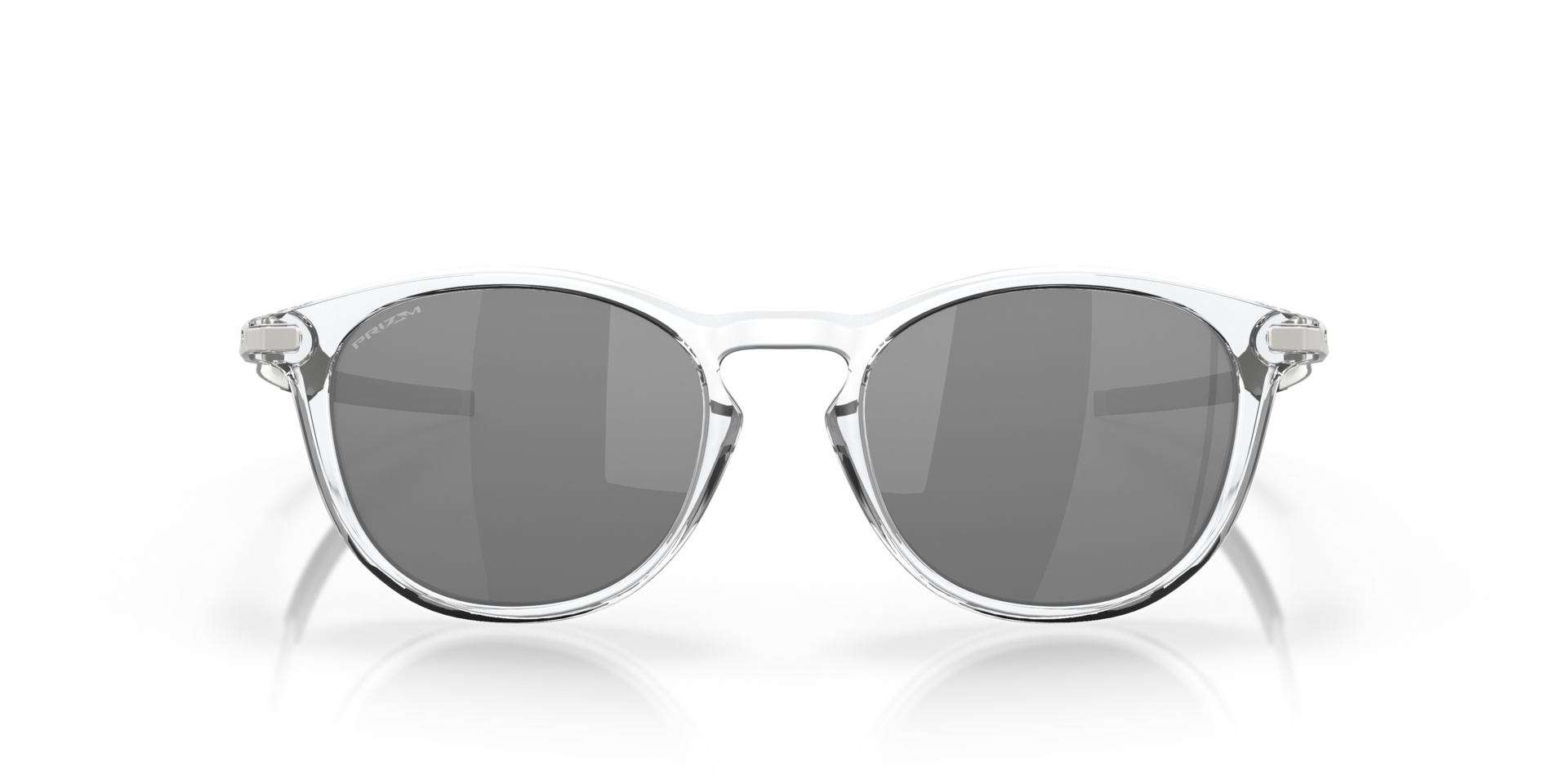 Pitchman™ R Glanzend transparant KunststofEyeglass Frames van B24, Vooraanzicht