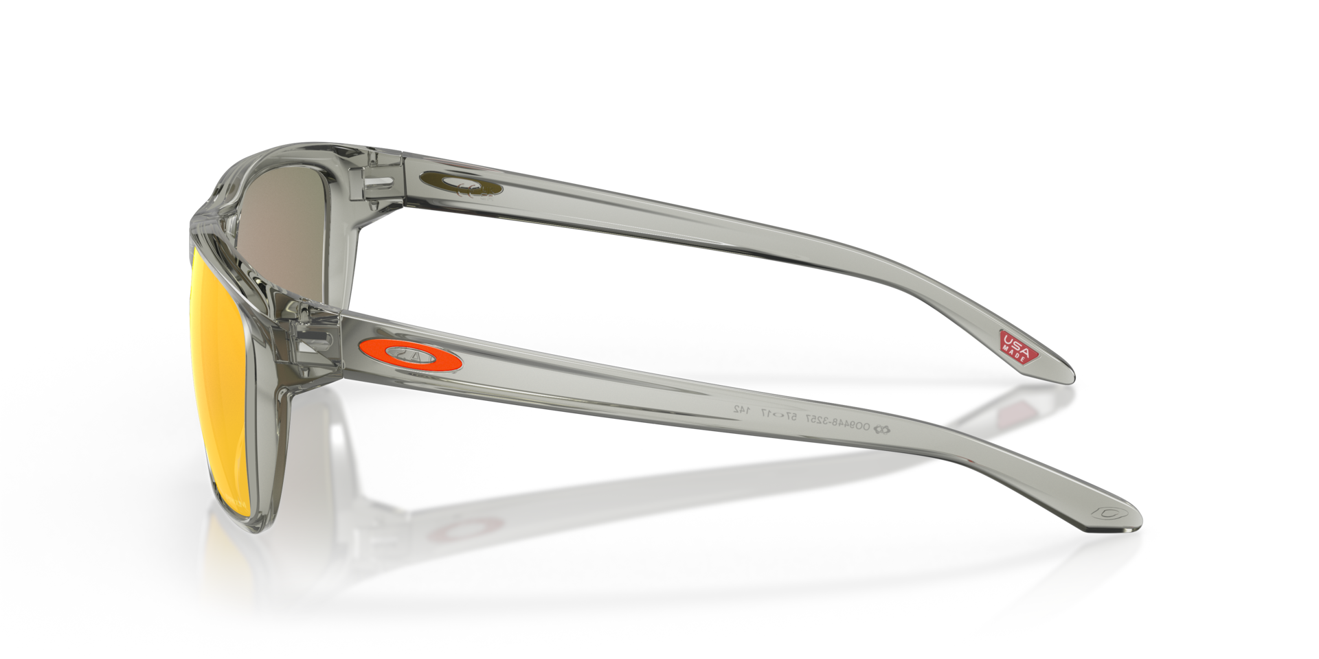 Sylas Grey Ink KunststoffSunglass Frames von B24, Seitenansicht