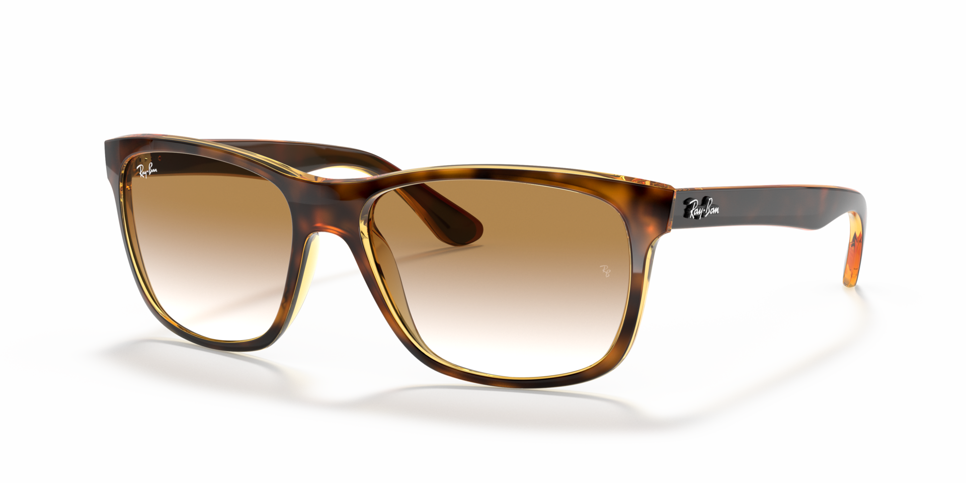 RB4181 Hellhavana KunststoffSunglass Frames von B24, Dreiviertelansicht