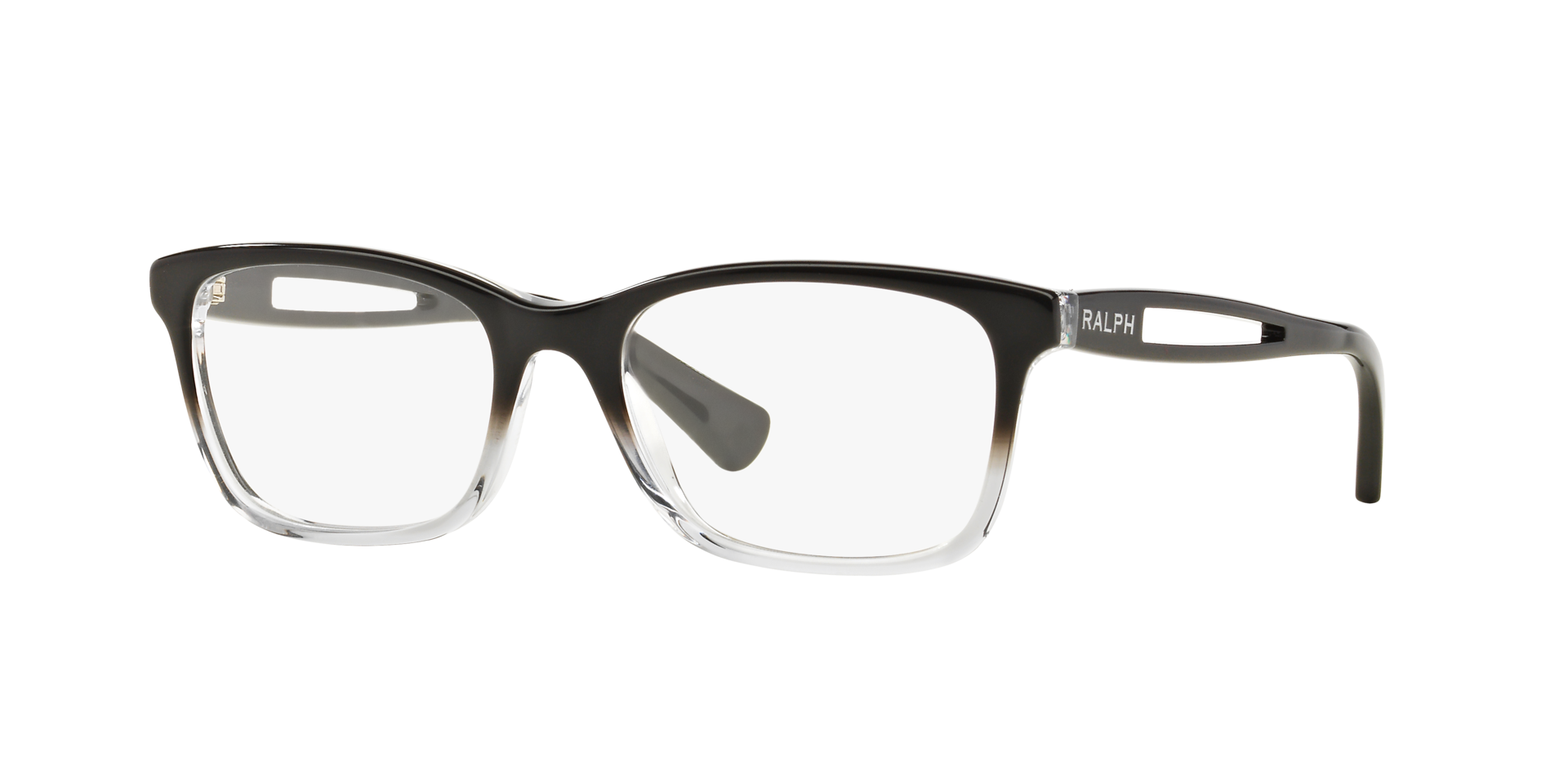 RA7069 Zwart AcetaatEyeglass Frames van B24, Hoekweergave