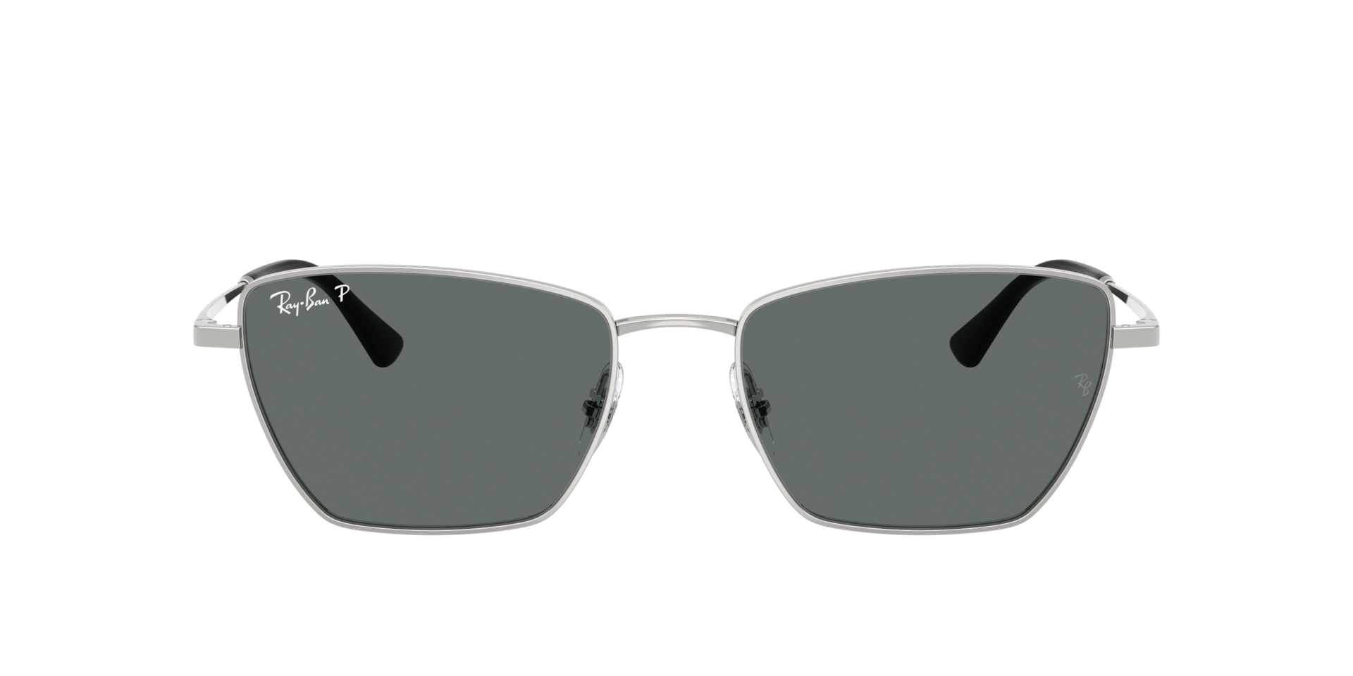 RB3783 Silber MetallSunglass Frames von B24, mit getönten Gläsern