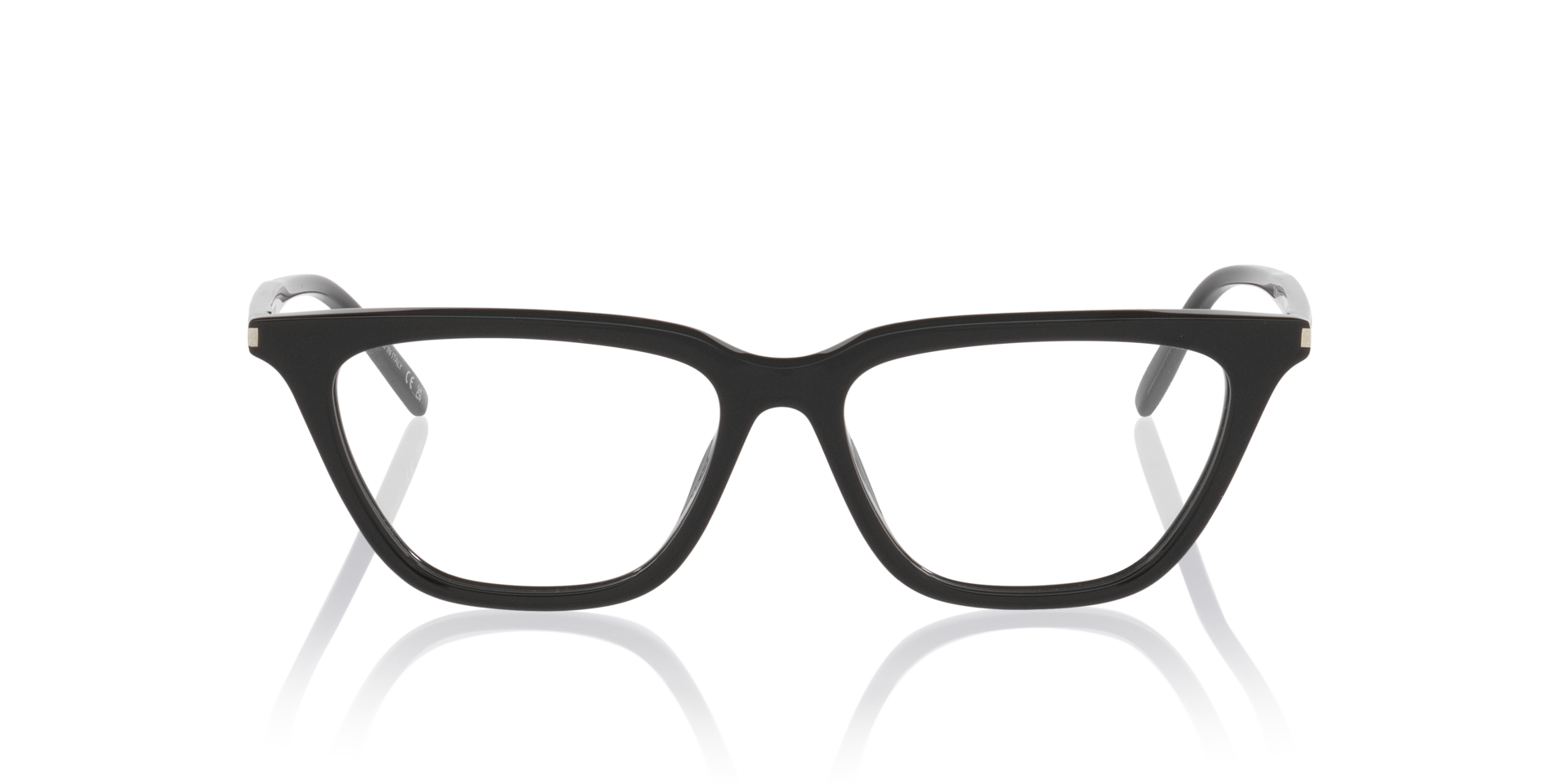 Sl 889 Sulpice Thin Opt Zwart AcetaatEyeglass Frames van B24, Vooraanzicht