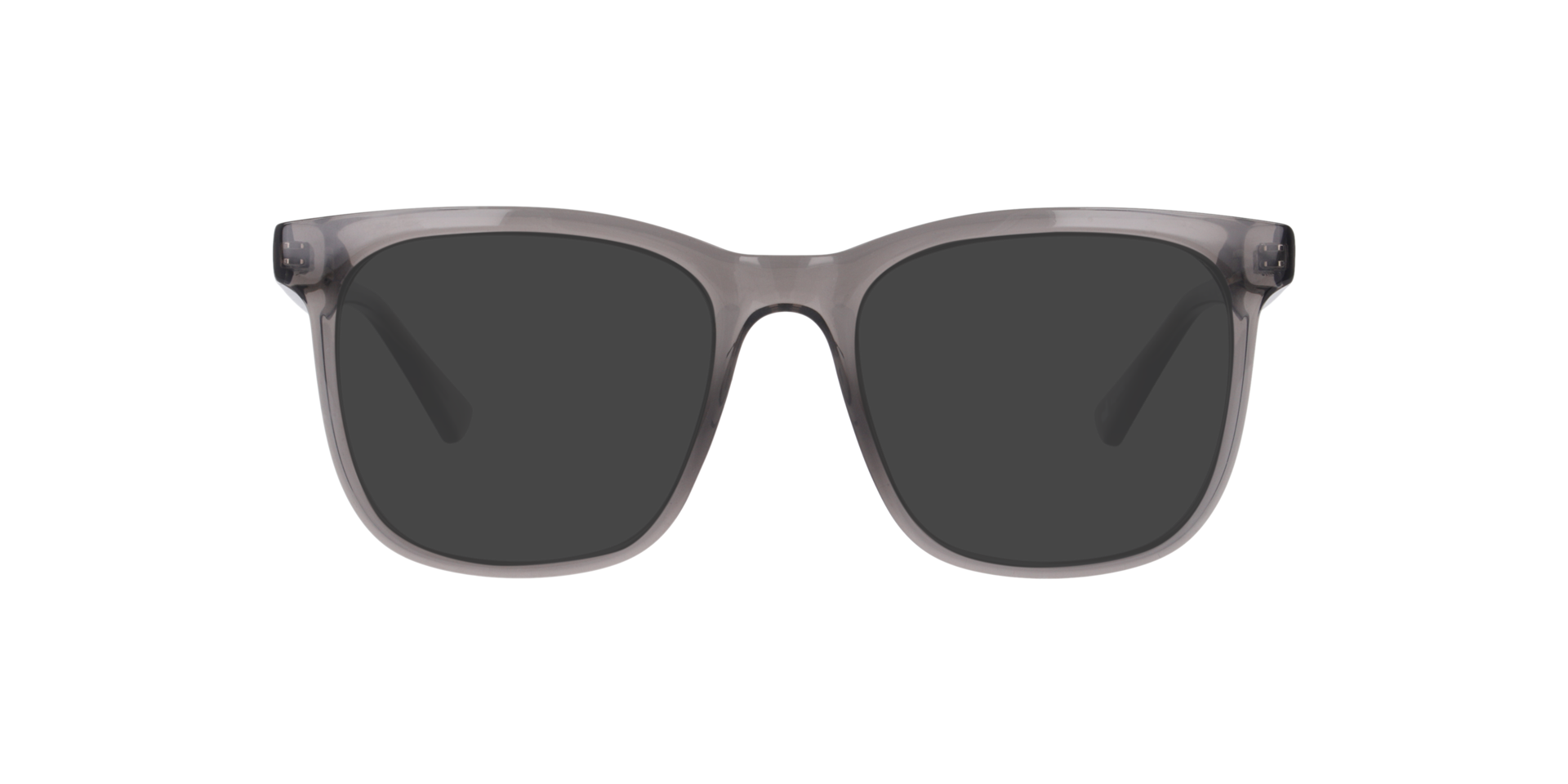 Stockholm Kristalgrijs KunststofEyeglass Frames van B24, met getinte lenzen