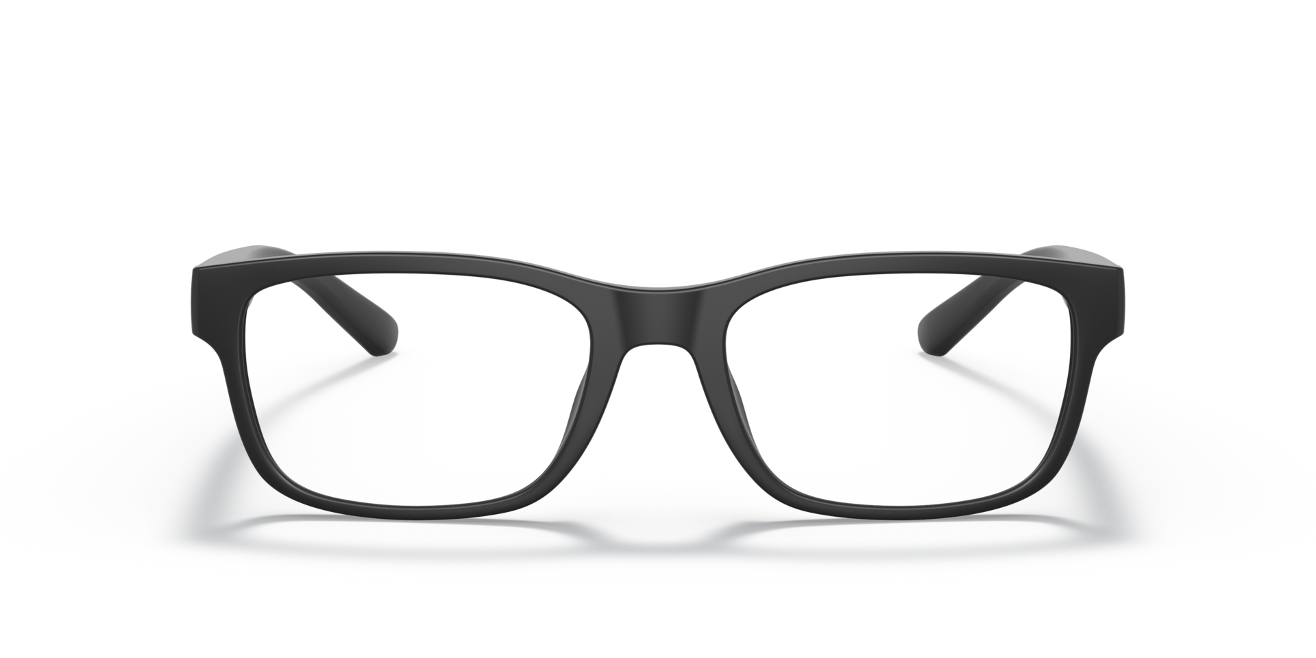 EA3201U Matzwart KunststofEyeglass Frames van B24, Vooraanzicht
