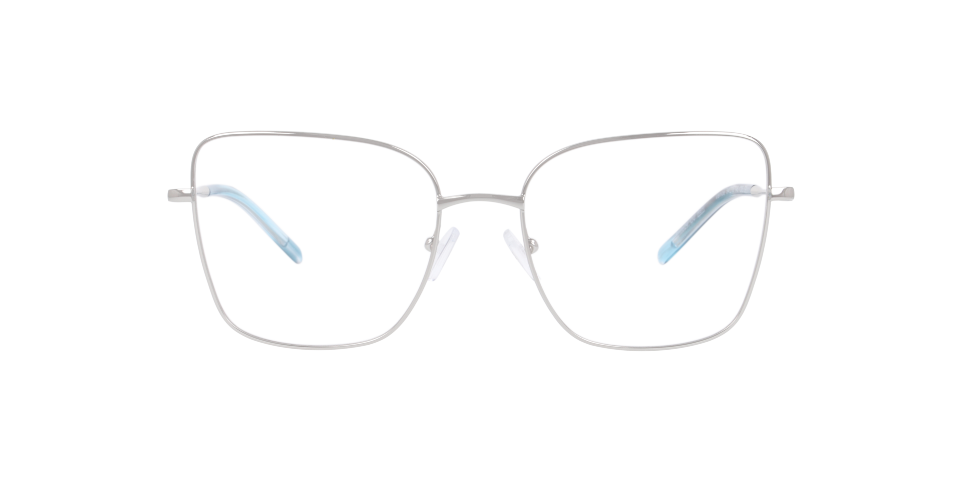 Venice Zilver MetaalEyeglass Frames van B24, Vooraanzicht