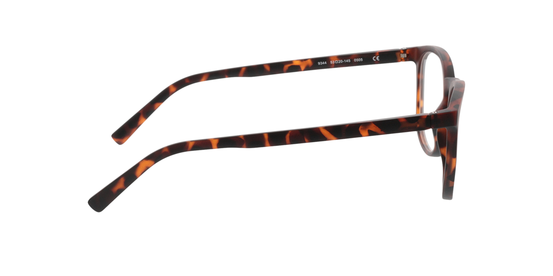 Ivy Havana KunststoffEyeglass Frames von B24, Seitenansicht
