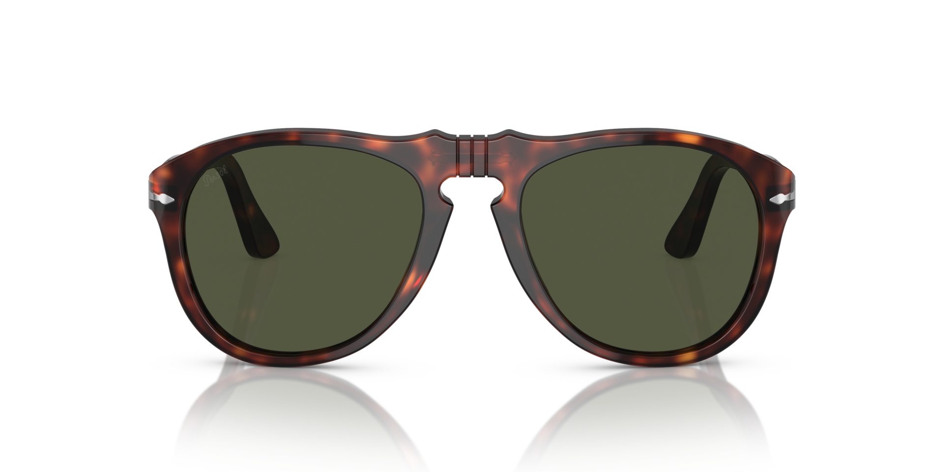 PO0649 Havana AcetaatSunglass Frames van B24, Vooraanzicht