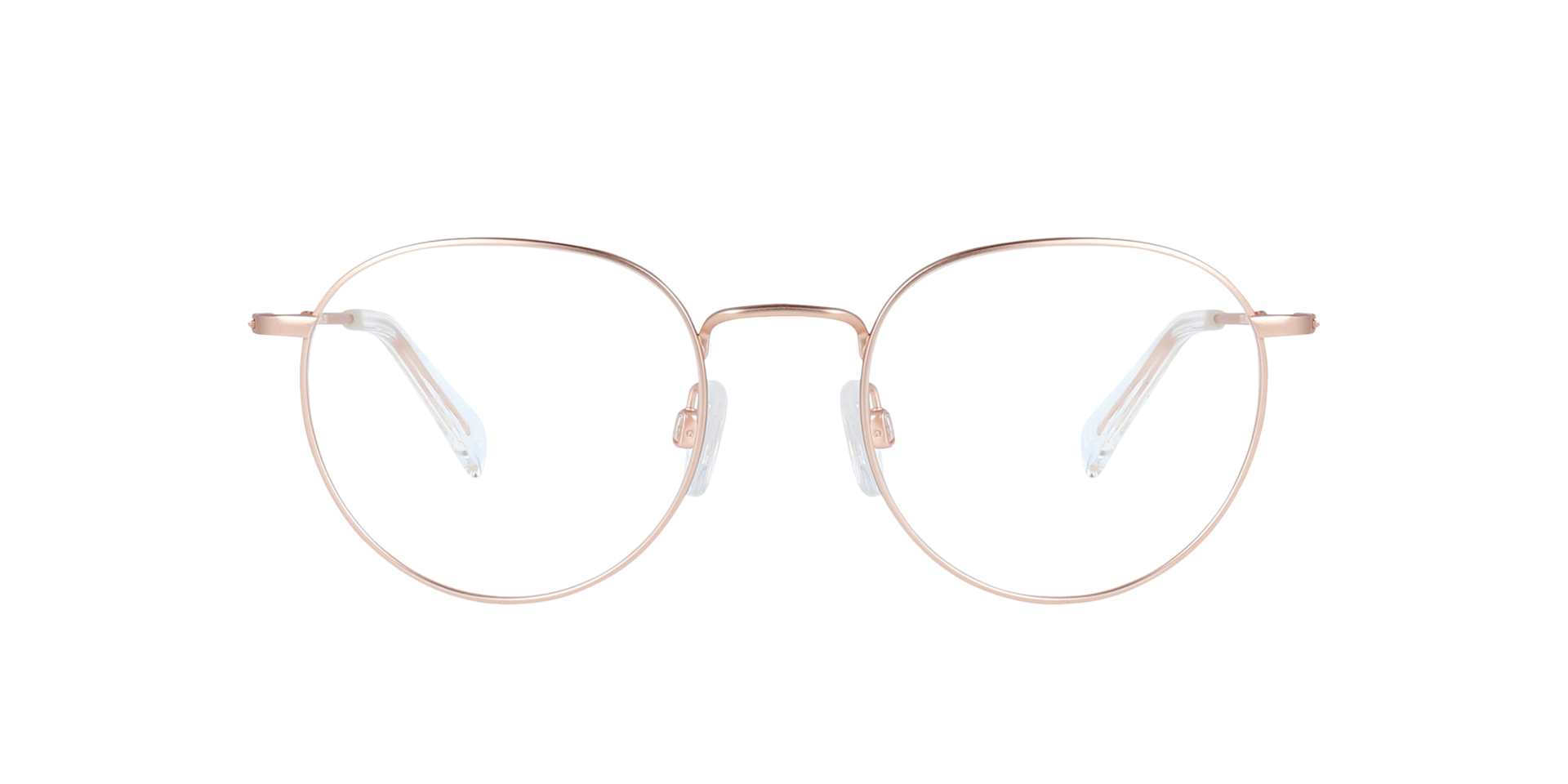 Ceo Large Rose Champagne Titanium TitanEyeglass Frames von B24, Vorderansicht