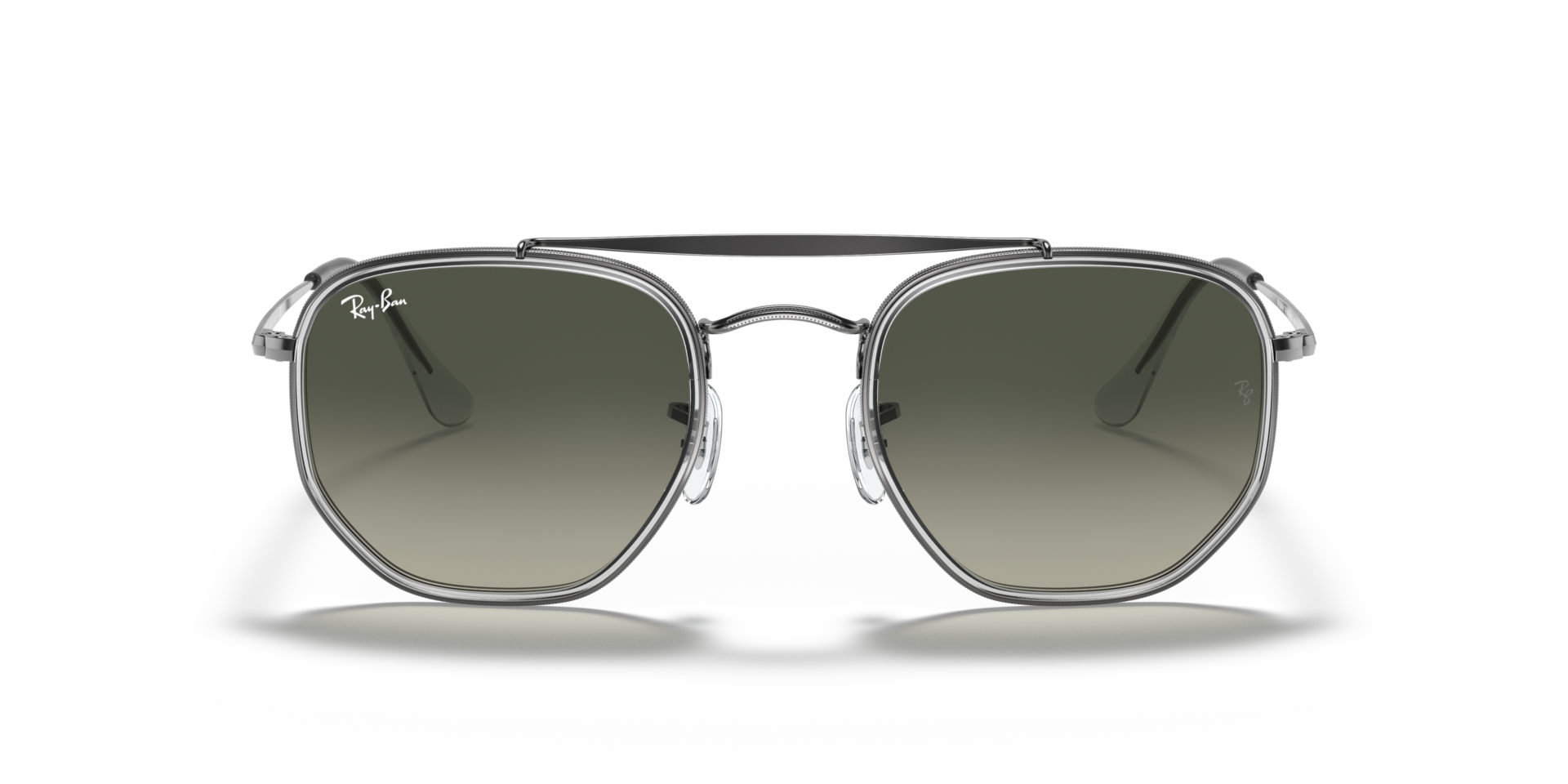 RB3648M Gunmetal MetallSunglass Frames von B24, Vorderansicht