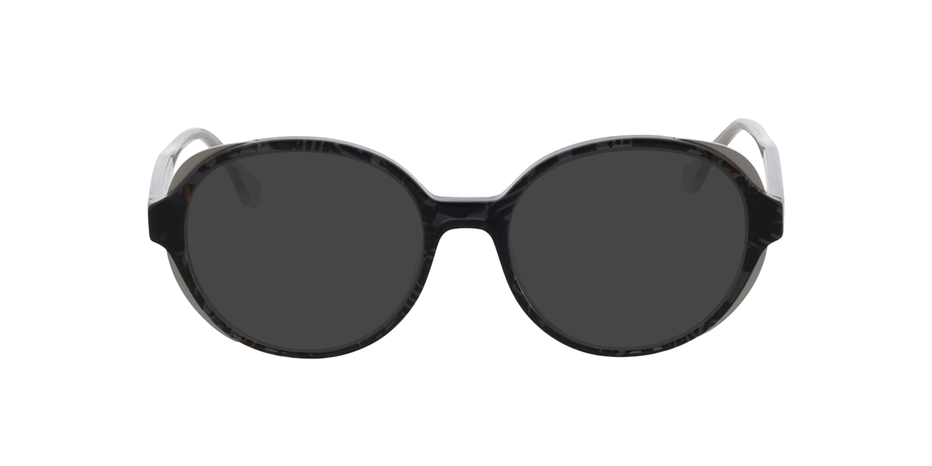 Monaco Fantasy zwart AcetaatEyeglass Frames van B24, met getinte lenzen