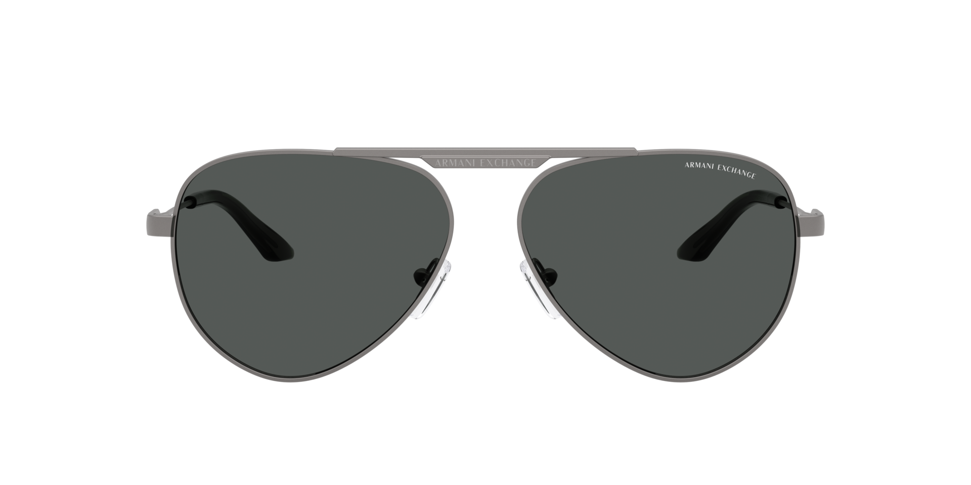 AX2060S Mat Staalgrijs MetaalSunglass Frames van B24, met getinte lenzen