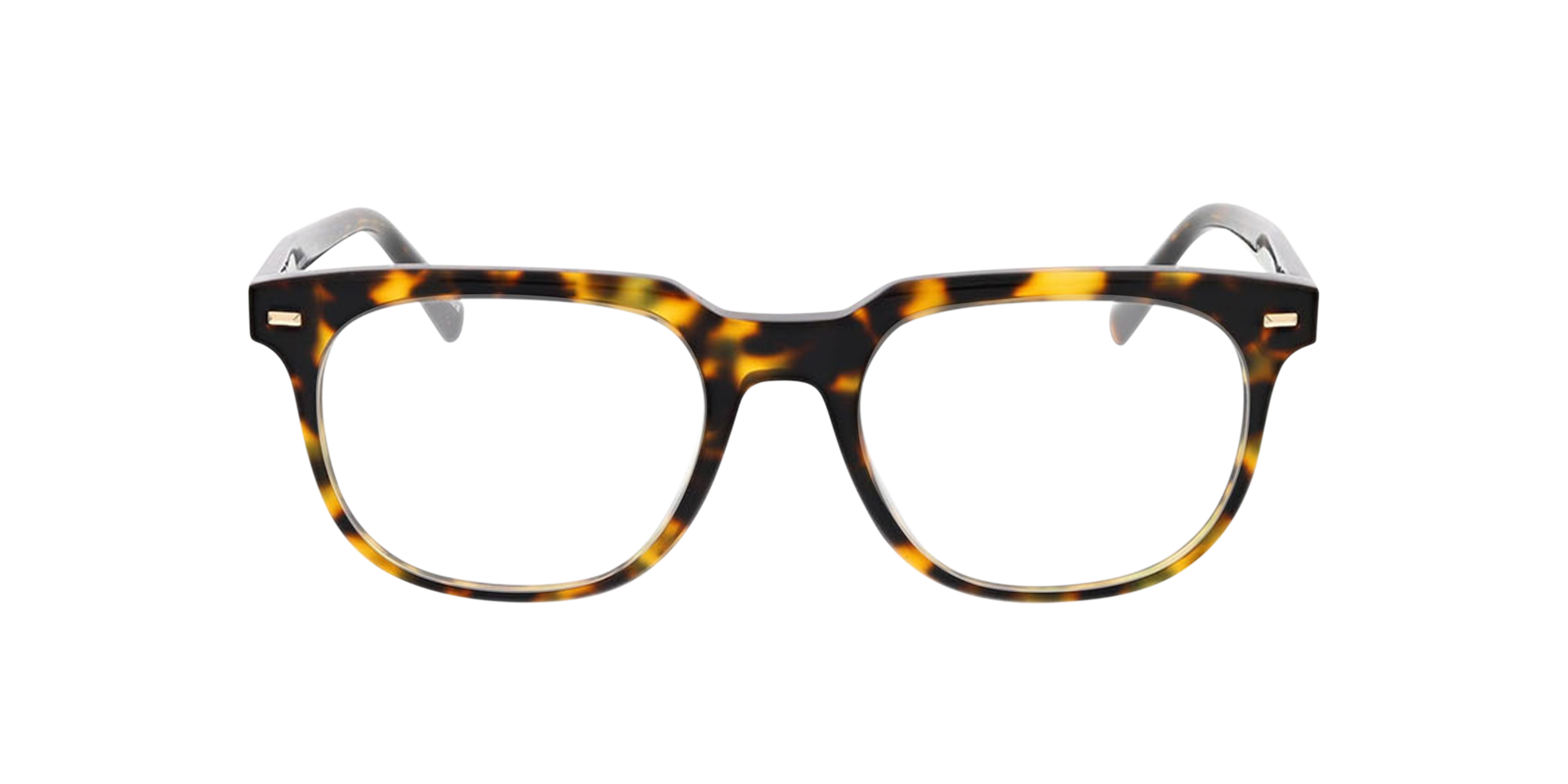 Ray Donker Havana AcetaatEyeglass Frames van B24, Vooraanzicht