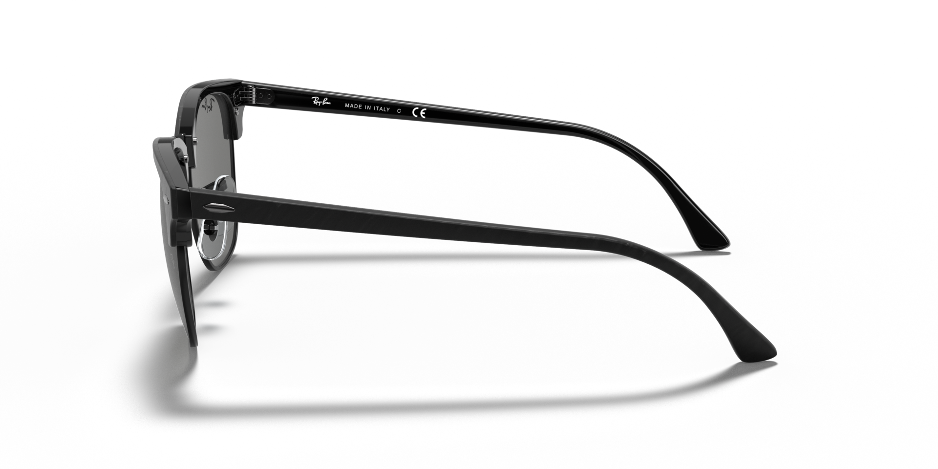RB3016 Zwart AcetaatSunglass Frames van B24, Zijaanzicht