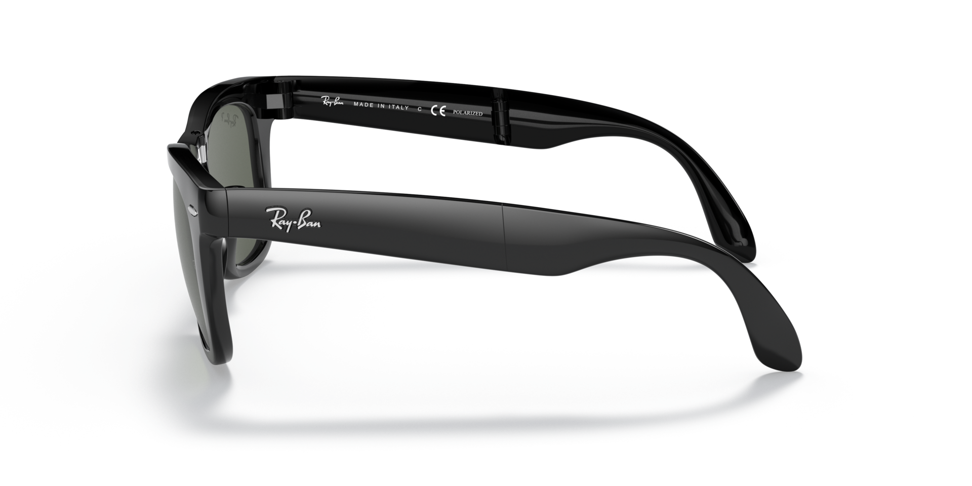 RB4105 Schwarz KunststoffSunglass Frames von B24, Seitenansicht