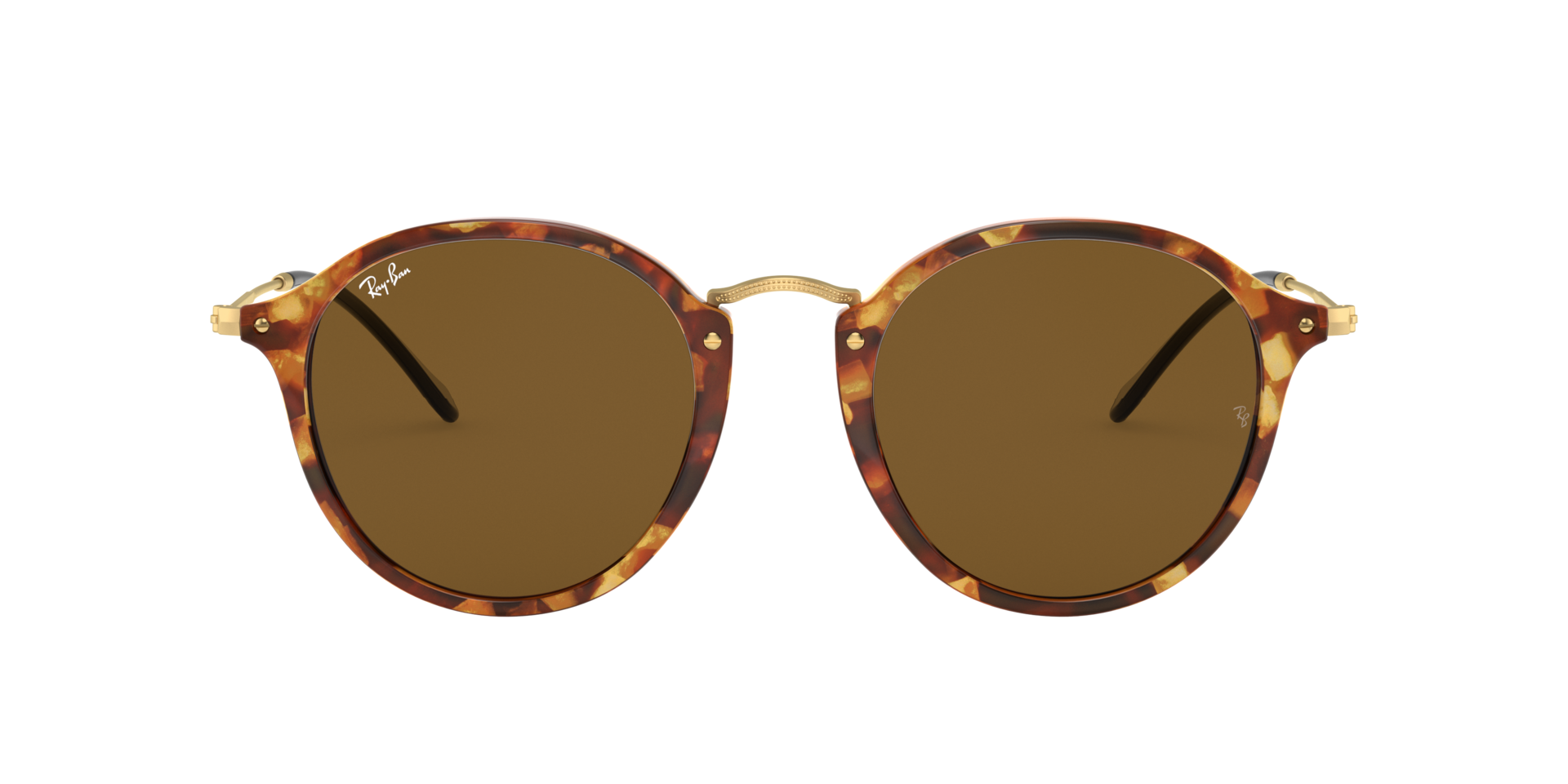 RB2447 Bruin Havana AcetaatSunglass Frames van B24, met getinte lenzen