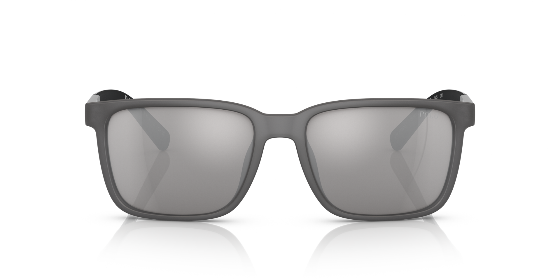 PH4189U Matt Grau transparent KunststoffSunglass Frames von B24, Vorderansicht