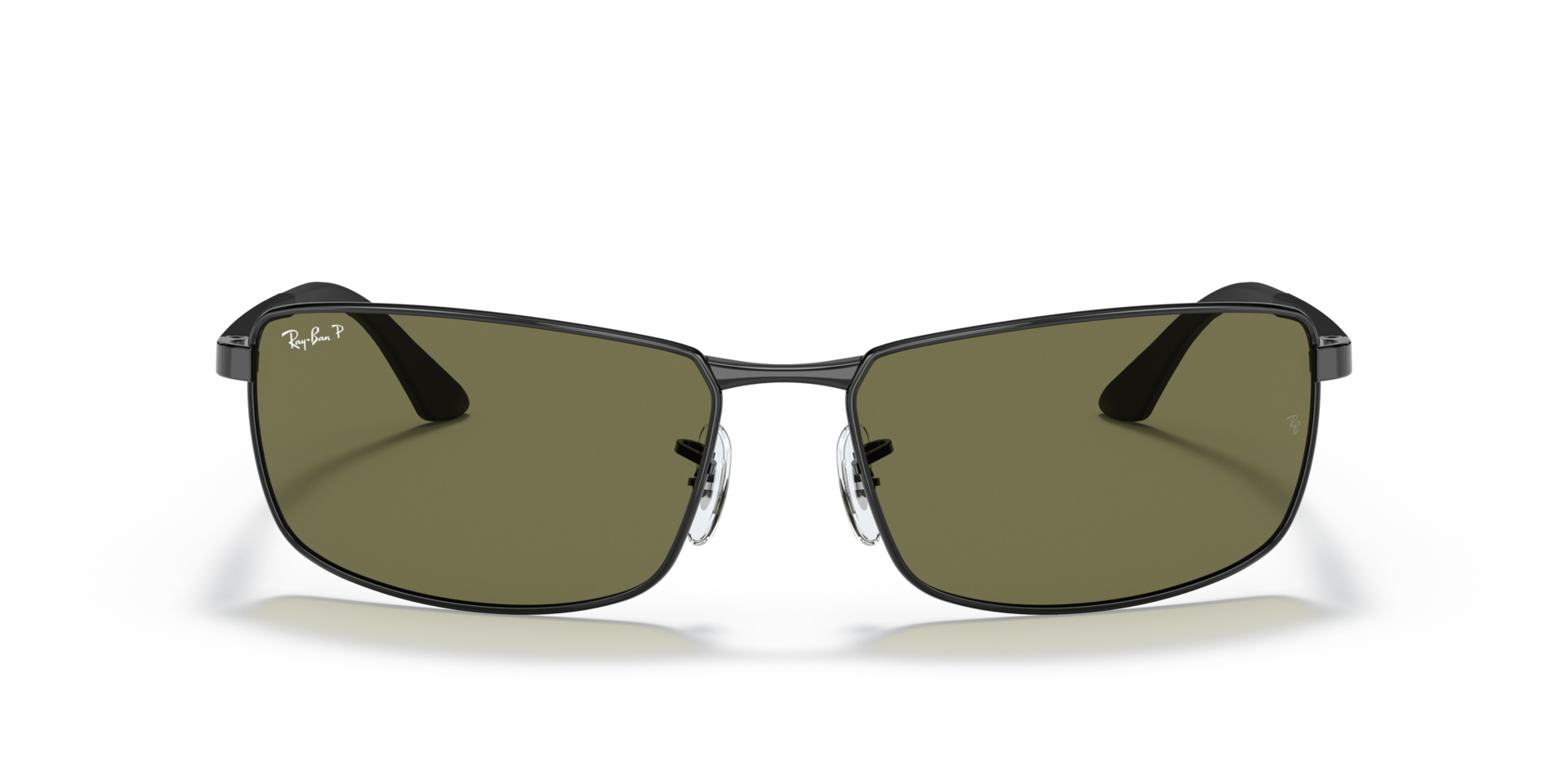 RB3498 Schwarz MetallSunglass Frames von B24, Vorderansicht