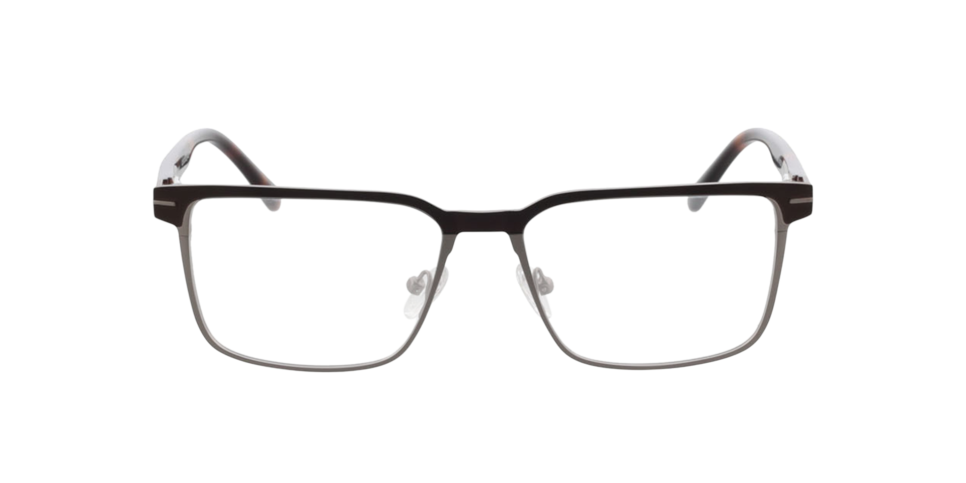 Burbank Matt Brown  &  Matt Gun MetallSunglass Frames von B24, Vorderansicht