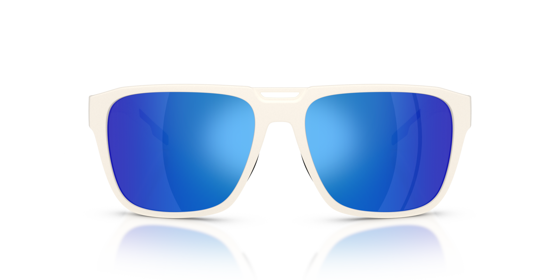 XD9038 Cloudveil White KunststofSunglass Frames van B24, Vooraanzicht