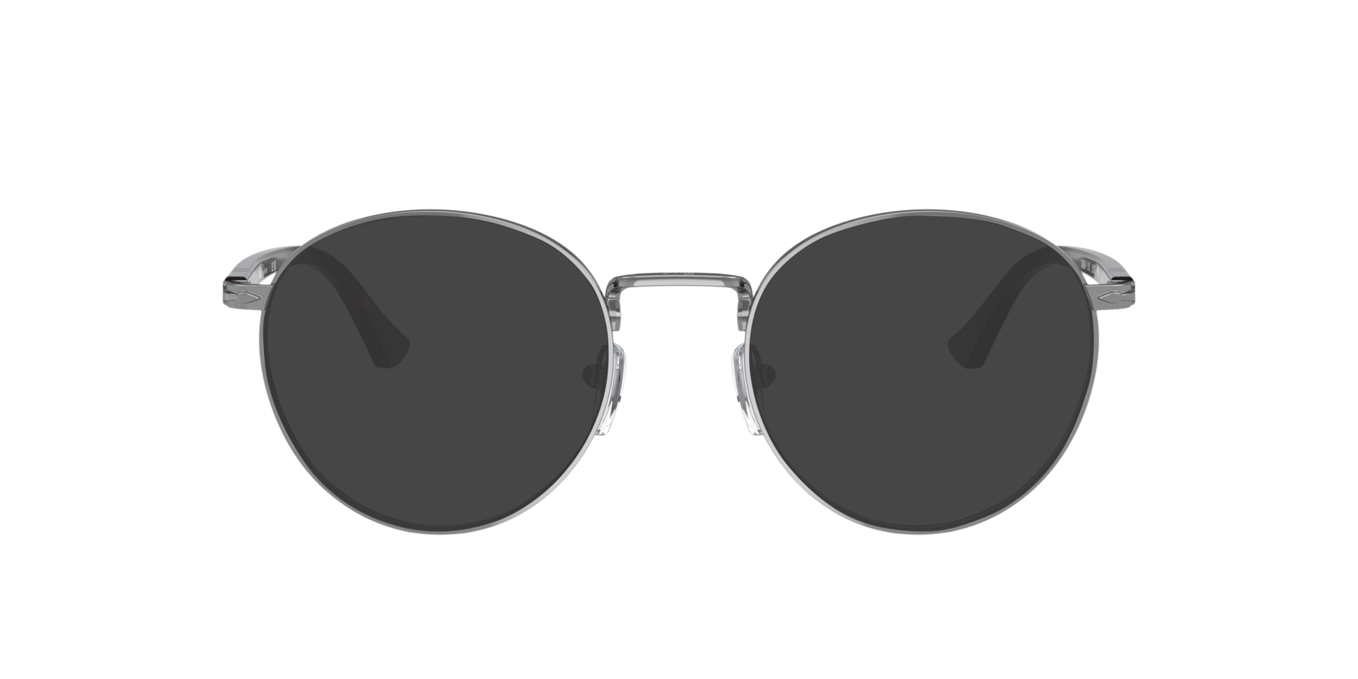 PO1008V Staalgrijs MetaalEyeglass Frames van B24, met getinte lenzen