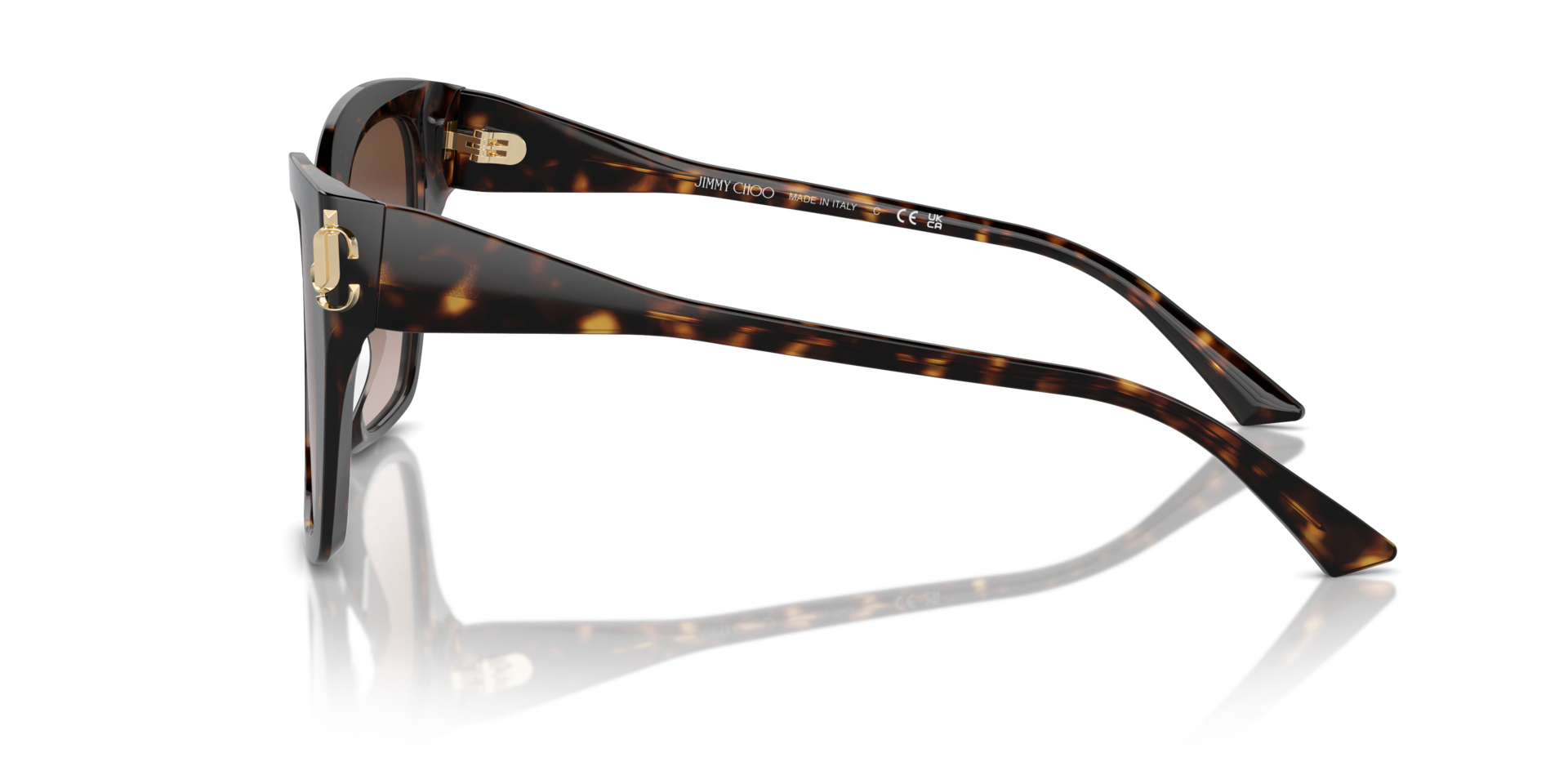 JC5012 Havana AcetatSunglass Frames von B24, Seitenansicht