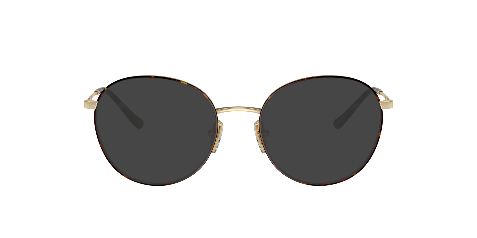 VO4280 Oben Havana & Blassgold MetallEyeglass Frames von B24, mit getönten Gläsern