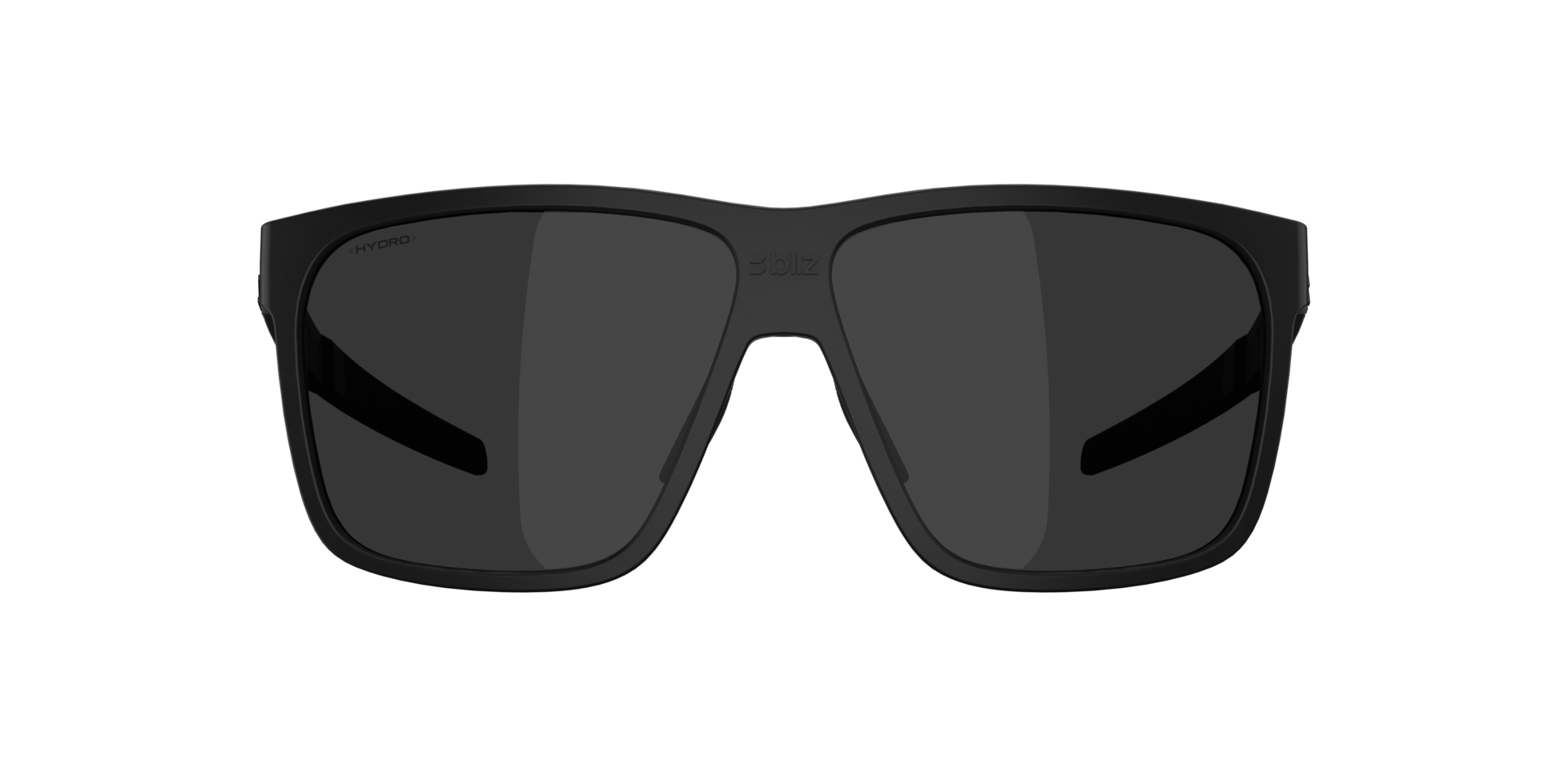 ZB7017 Matt Schwarz KunststoffSunglass Frames von B24, mit getönten Gläsern