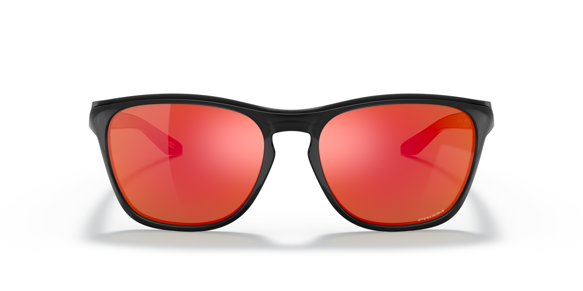Manorburn Inktzwart KunststofSunglass Frames van B24, Vooraanzicht