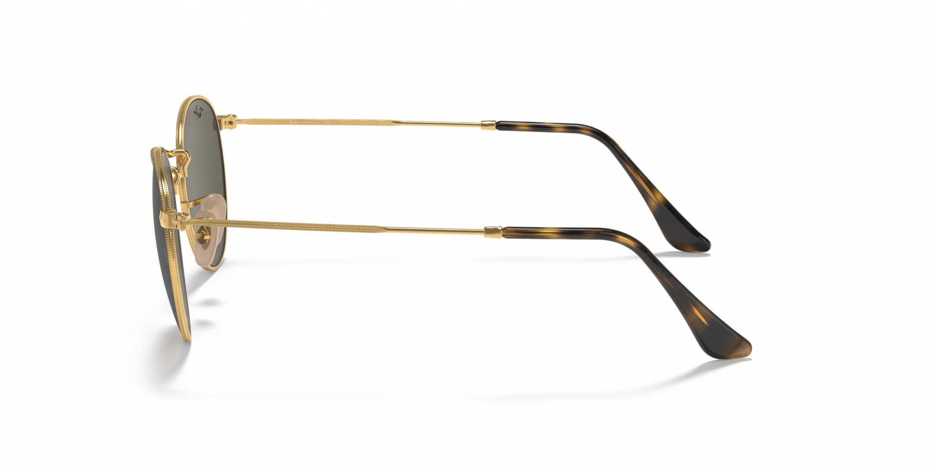 RB3447N Arista Gold MetallSunglass Frames von B24, Seitenansicht