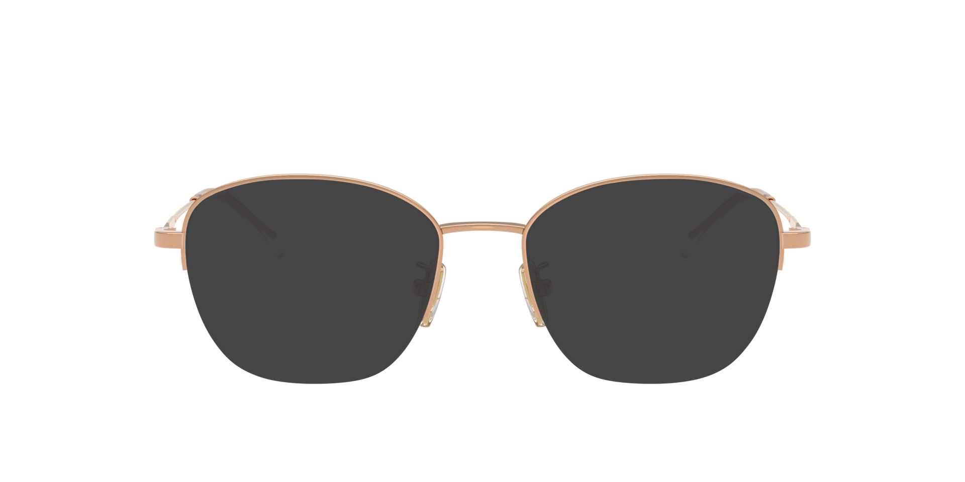 VO4357D Roségoud MetaalEyeglass Frames van B24, met getinte lenzen