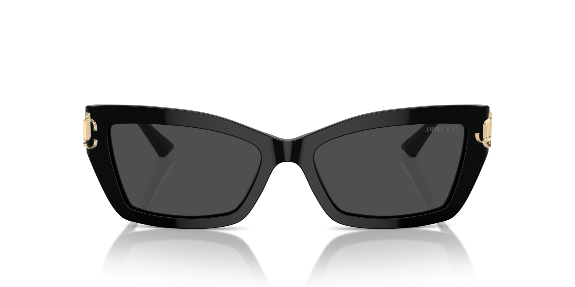 JC5011U Schwarz AcetatSunglass Frames von B24, Vorderansicht