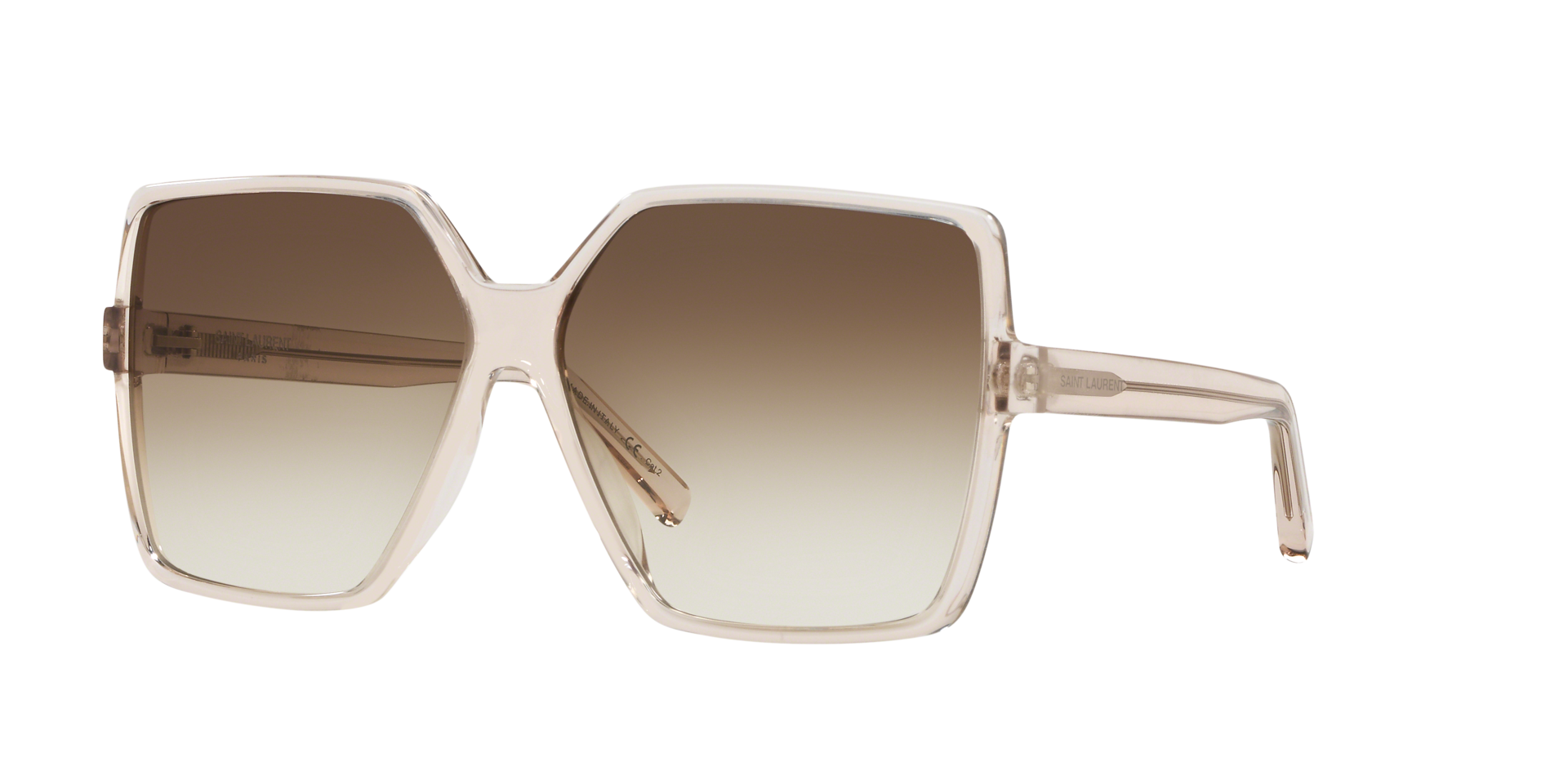 SL 232 BETTY Roze AcetaatSunglass Frames van B24, Hoekweergave