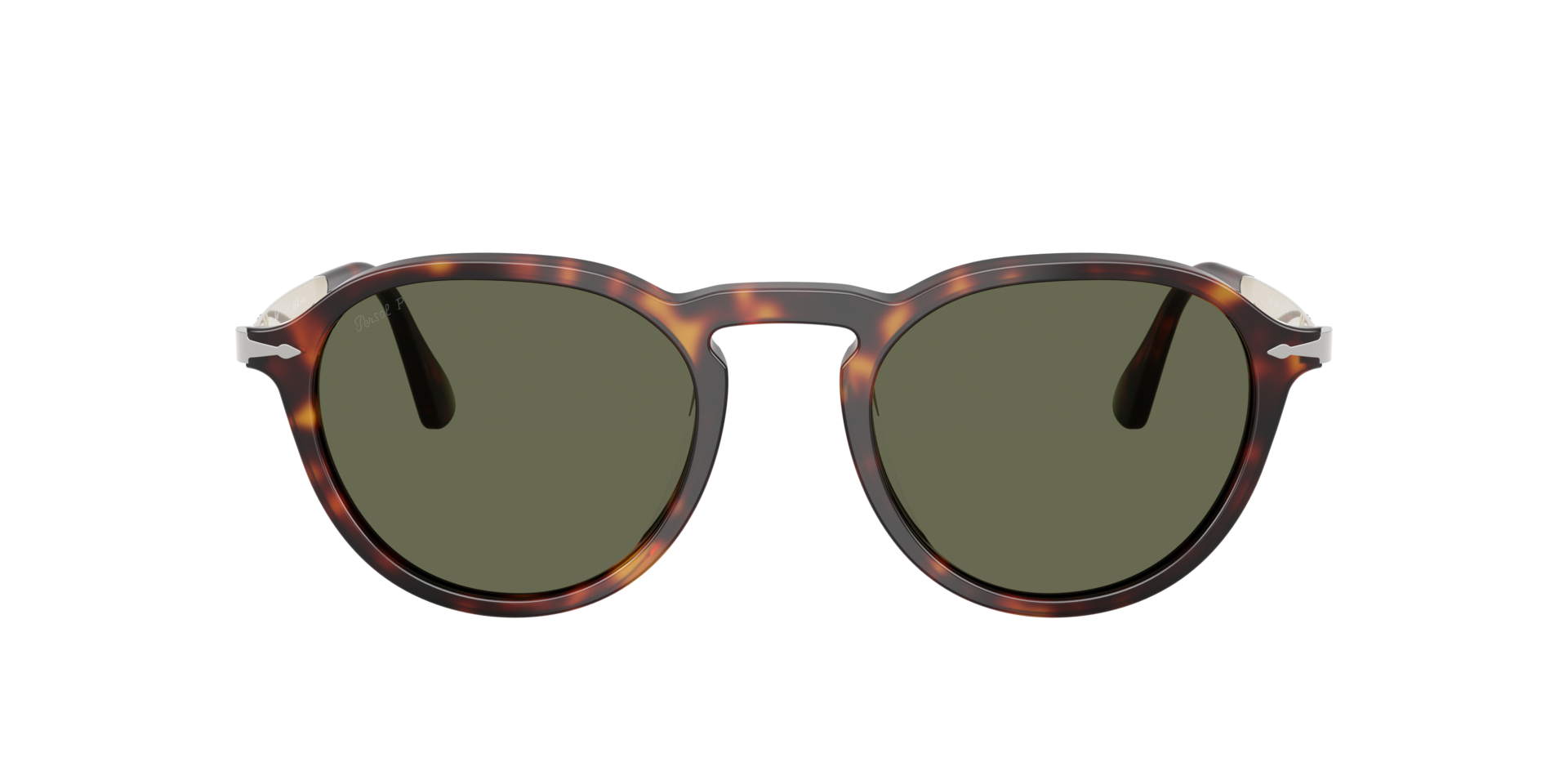 PO3383S Havana AcetaatSunglass Frames van B24, met getinte lenzen