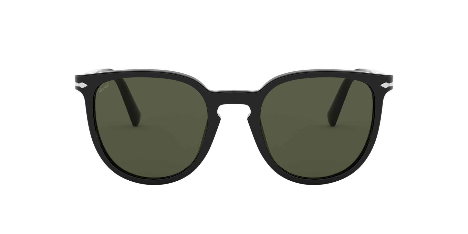 PO3226S Schwarz AcetatSunglass Frames von B24, Vorderansicht
