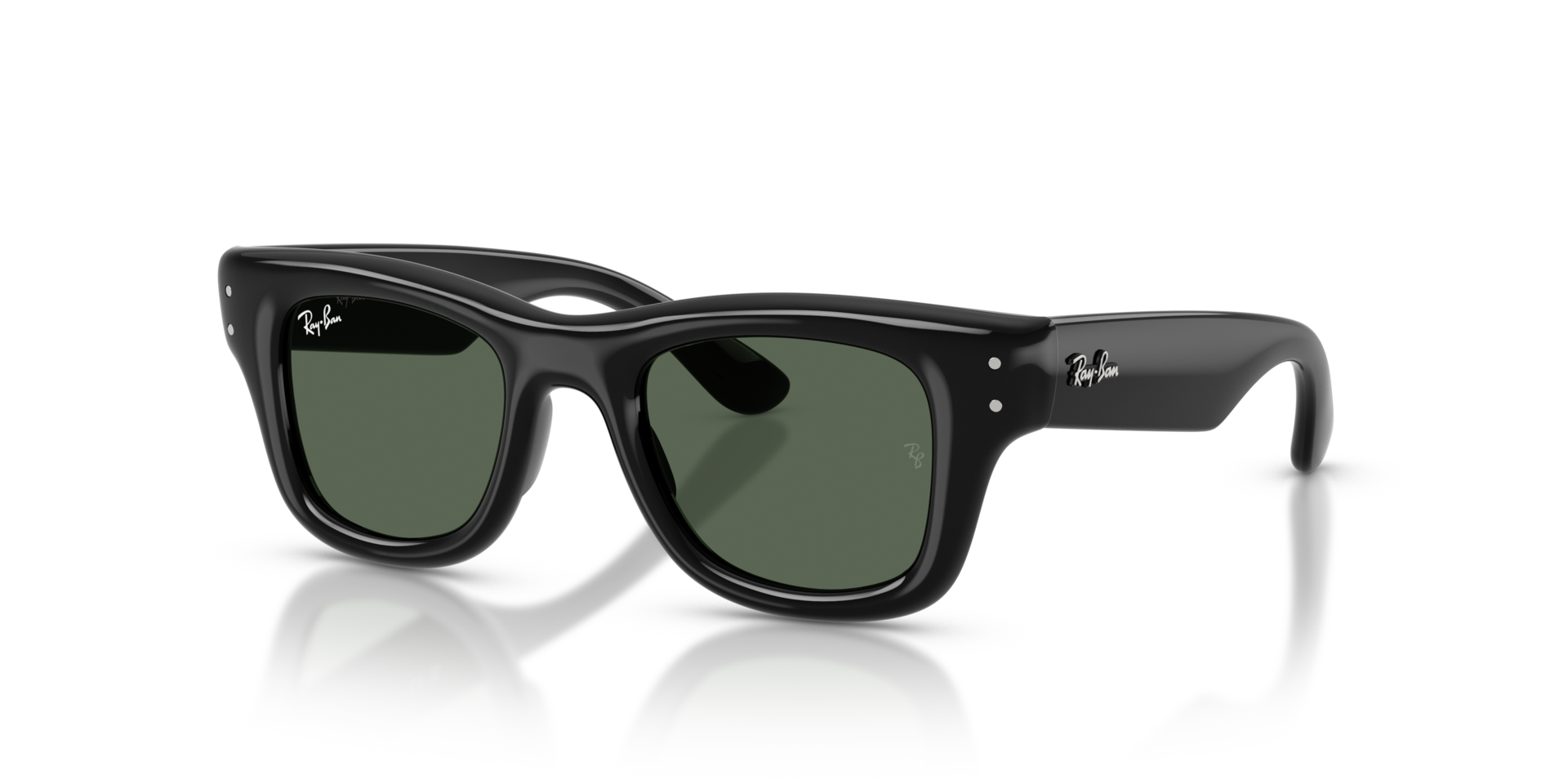 RB9240S Schwarz KunststoffSunglass Frames von B24, Dreiviertelansicht