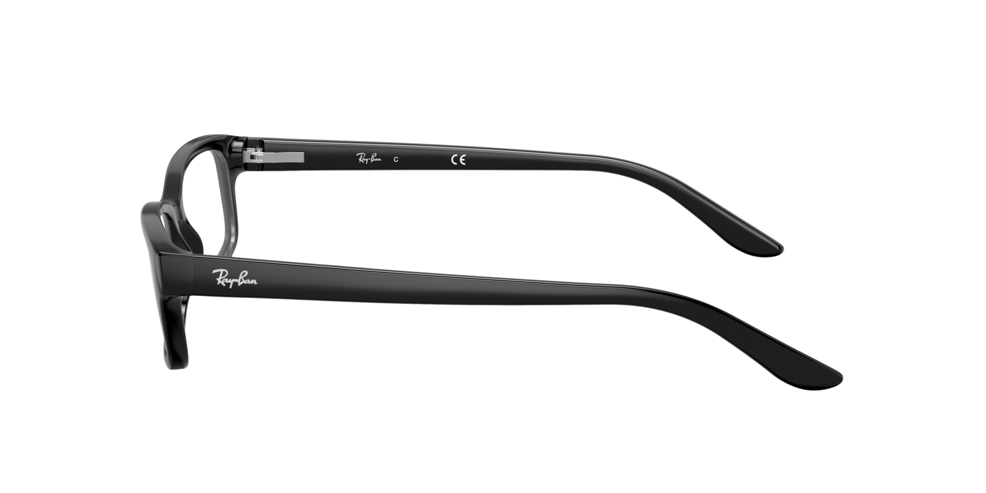 RB5187 Schwarz AcetatEyeglass Frames von B24, Seitenansicht