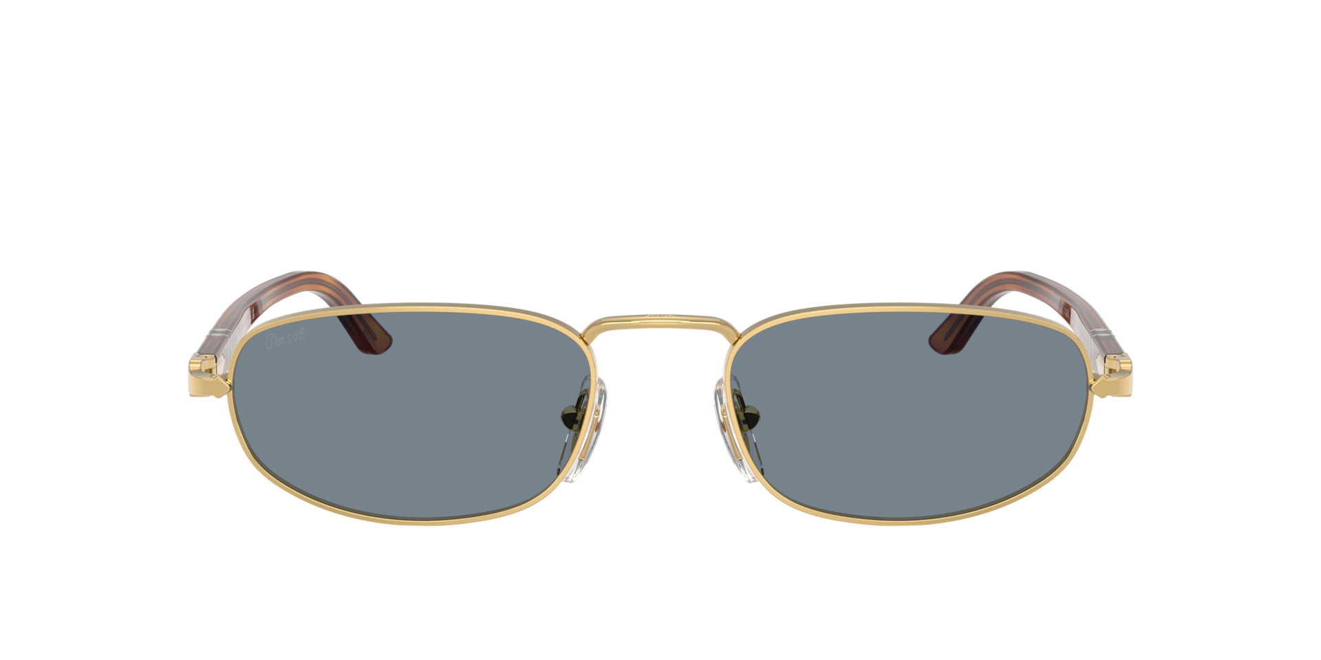 PO1028S Gold MetallSunglass Frames von B24, mit getönten Gläsern