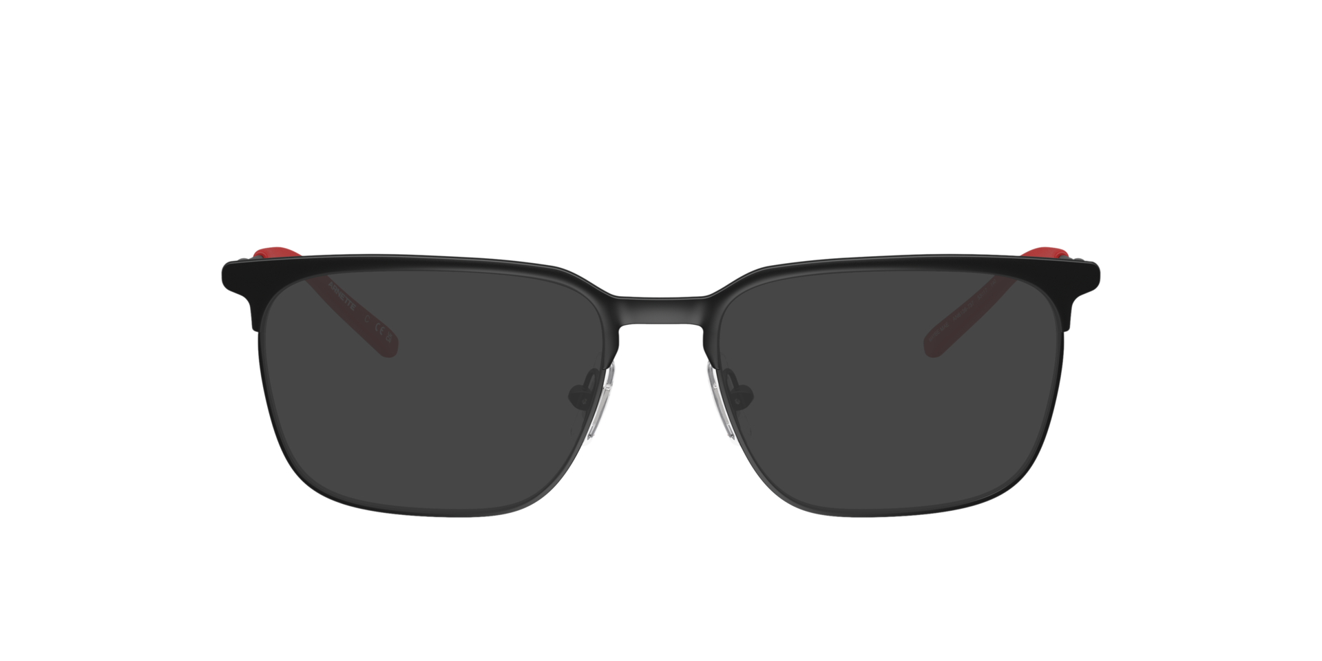 AN6136 Matzwart MetaalEyeglass Frames van B24, met getinte lenzen