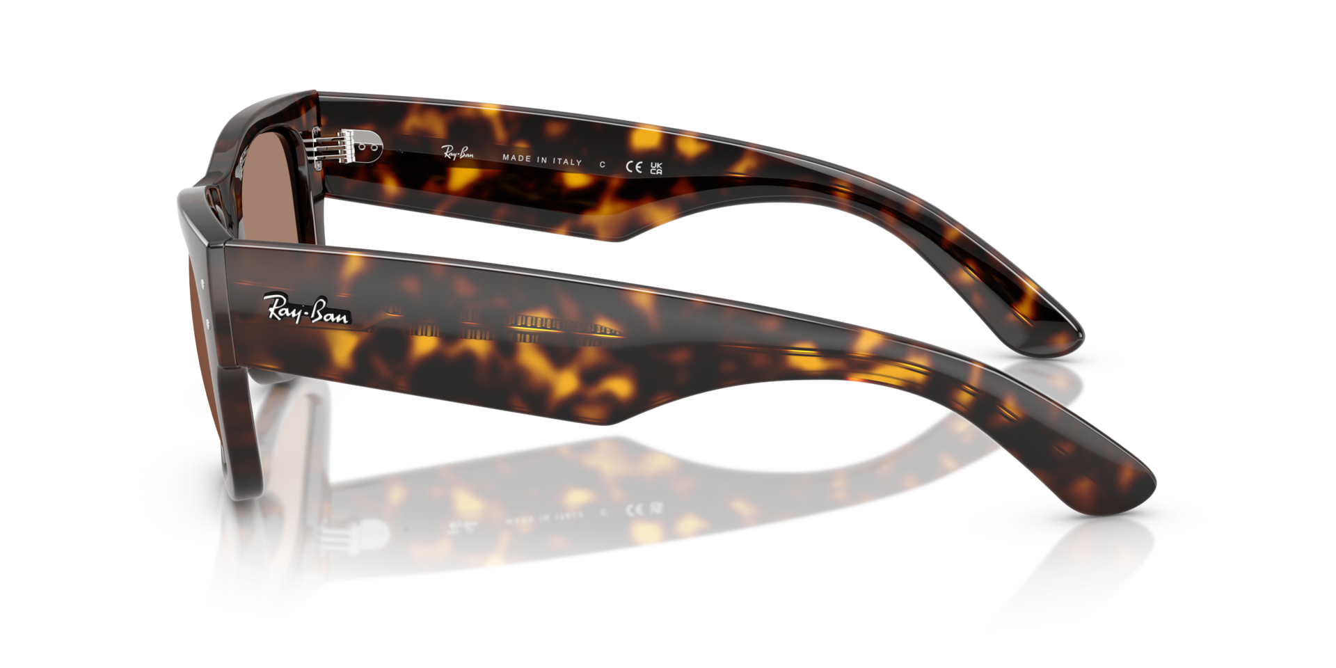 RB0840S Havana KunststoffSunglass Frames von B24, Seitenansicht