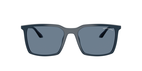 Armani Exchange - AX4170SU, Herren, Shiny Blue/Matte Green/Matte Brown, Größe: Large