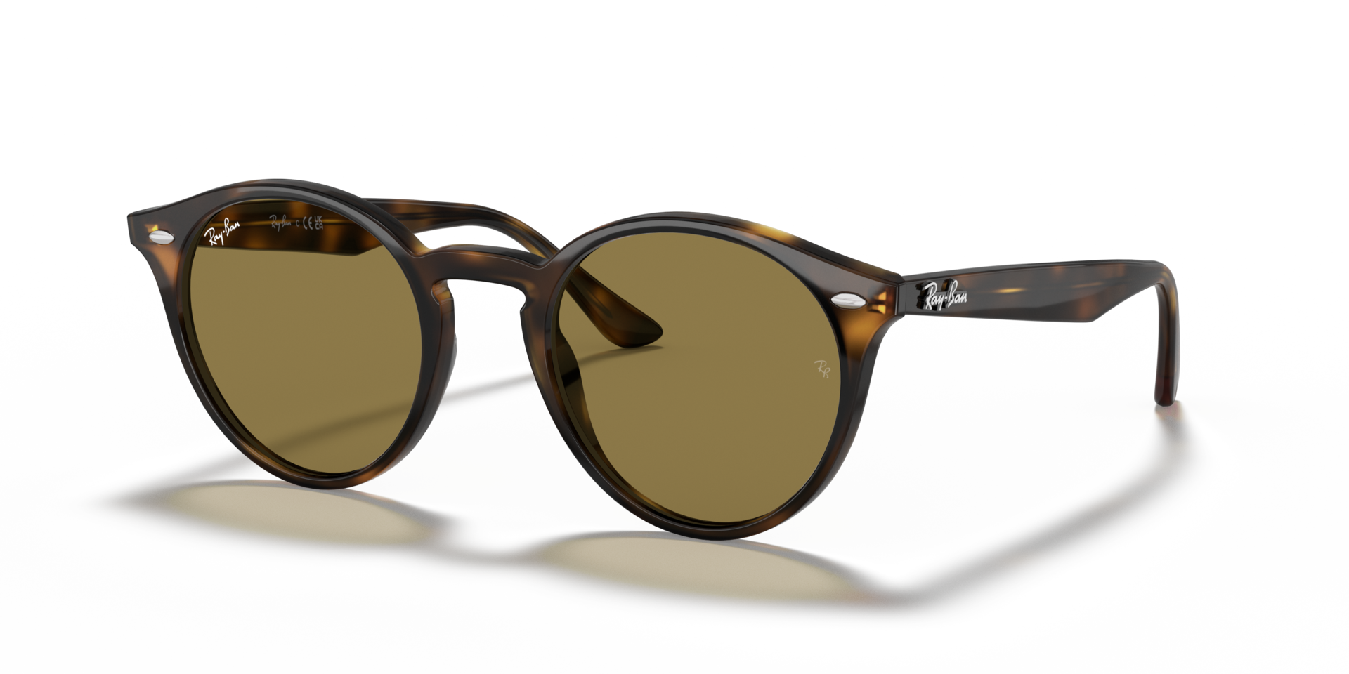 RB2180 Hellhavana KunststoffSunglass Frames von B24, Dreiviertelansicht