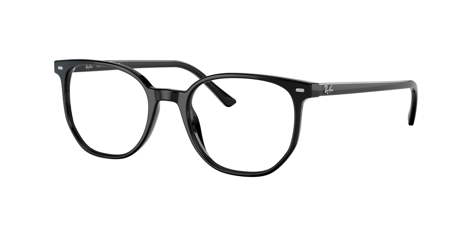 RB5397 Schwarz AcetatEyeglass Frames von B24, Dreiviertelansicht